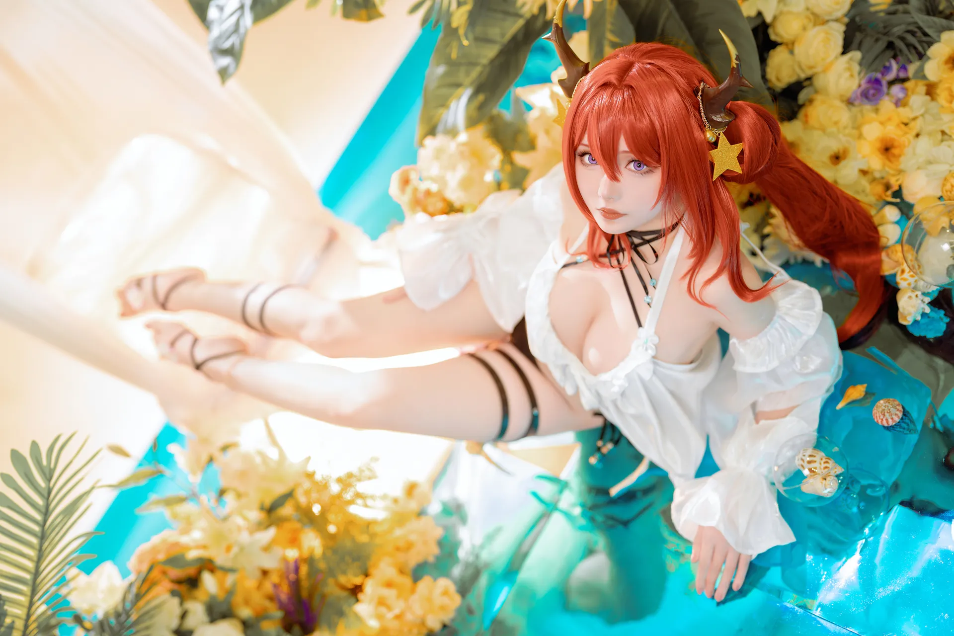 [星之迟迟] [349P - 2476.72MB] Cosplay - 明日方舟 心跳合集 - 图片 135