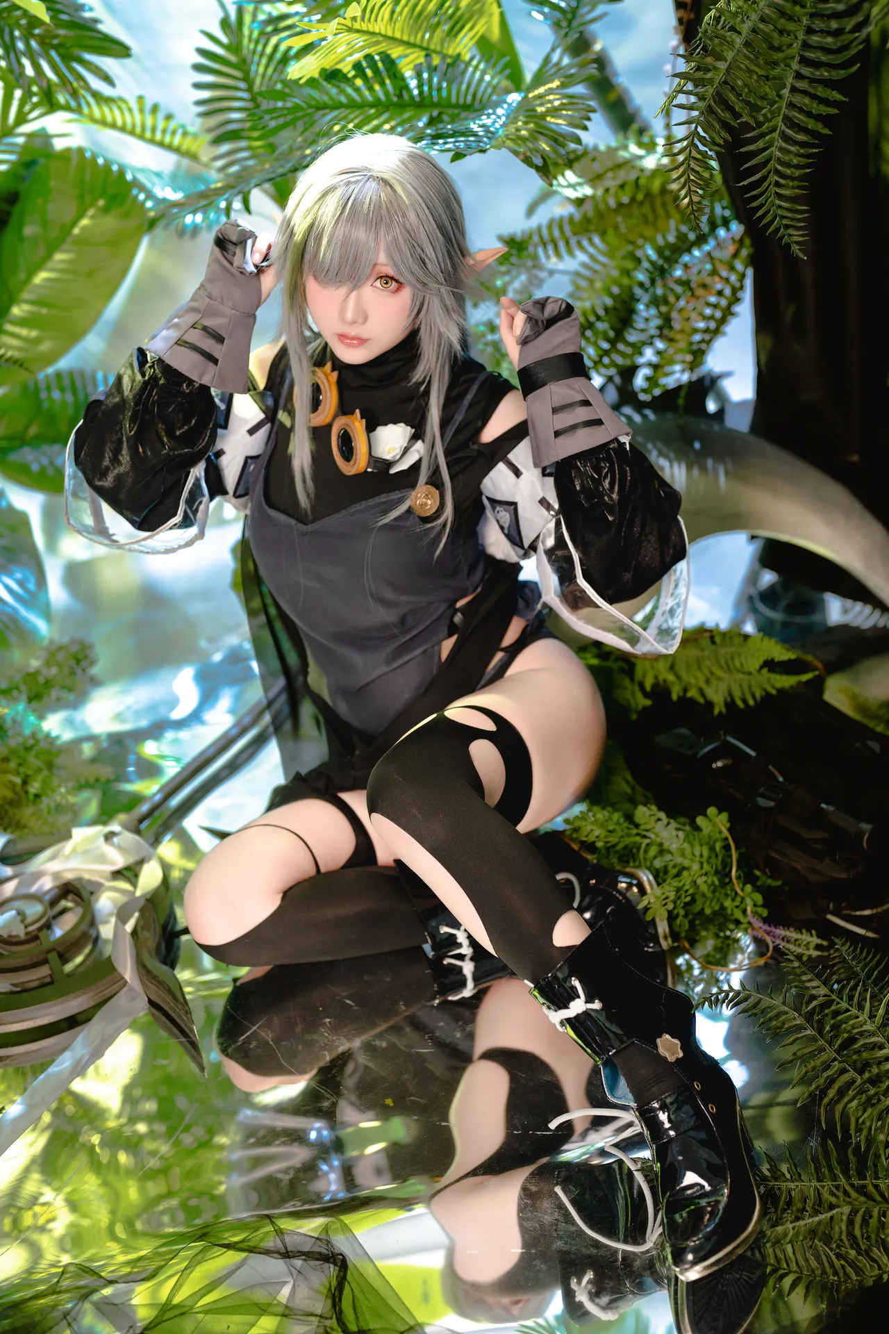 [星之迟迟] [349P - 2476.72MB] Cosplay - 明日方舟 心跳合集 - 图片 193
