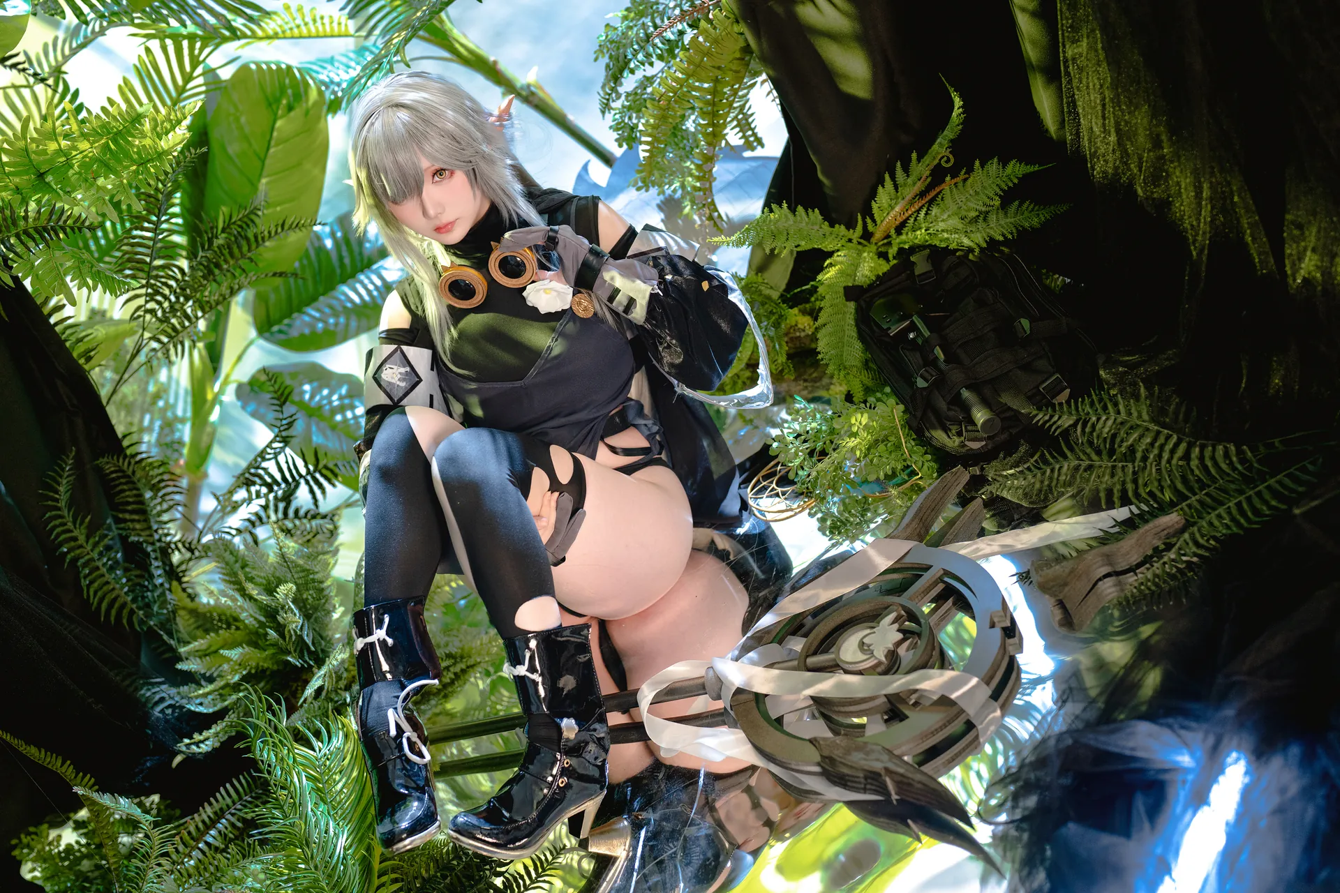 [星之迟迟] [349P - 2476.72MB] Cosplay - 明日方舟 心跳合集 - 图片 187