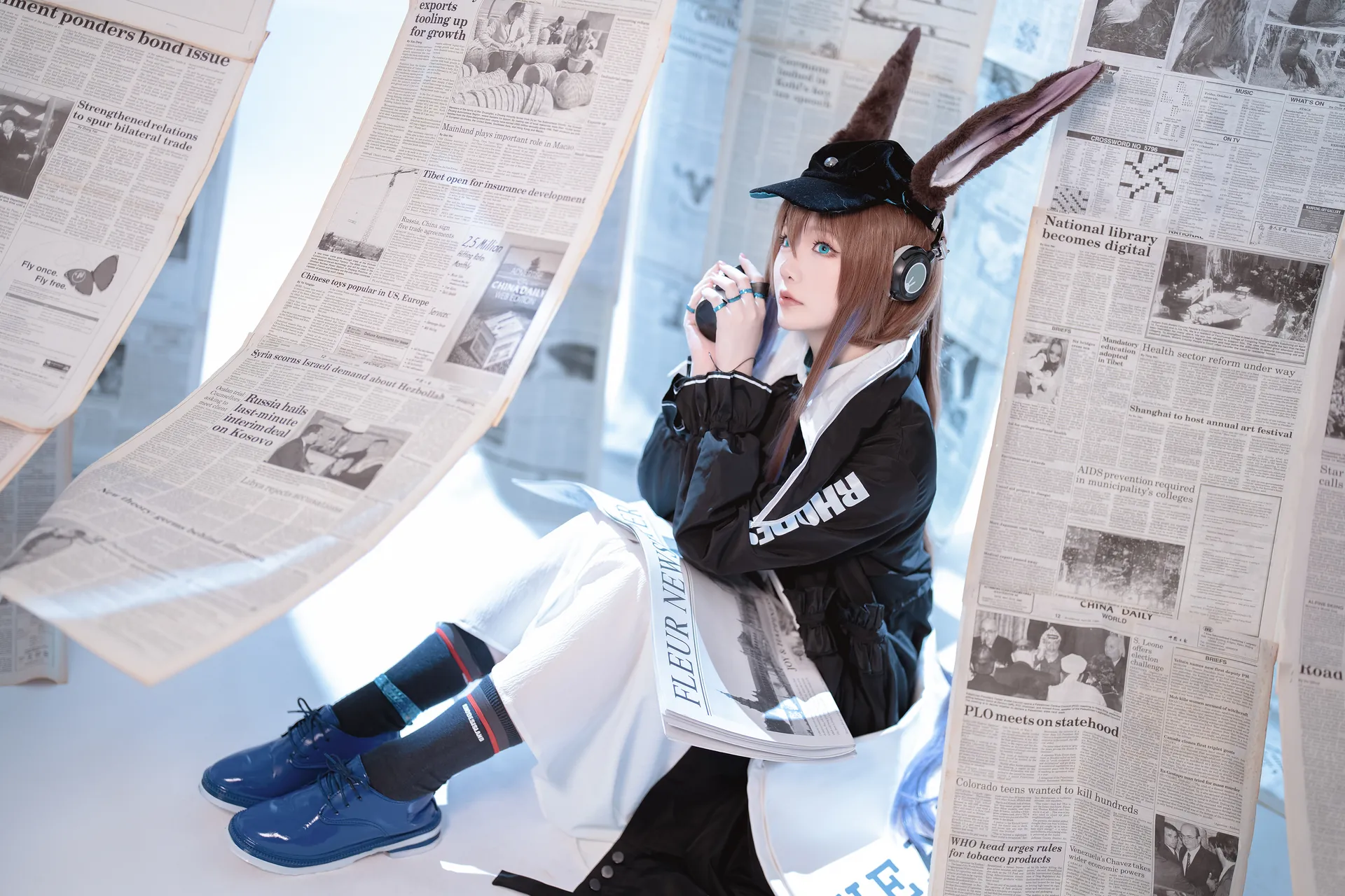 [星之迟迟] [349P - 2476.72MB] Cosplay - 明日方舟 心跳合集 - 图片 298