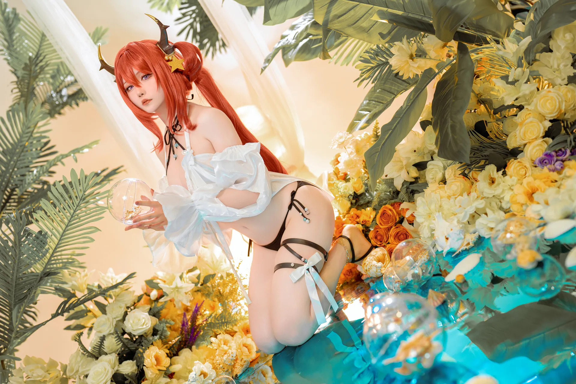 [星之迟迟] [349P - 2476.72MB] Cosplay - 明日方舟 心跳合集 - 图片 160