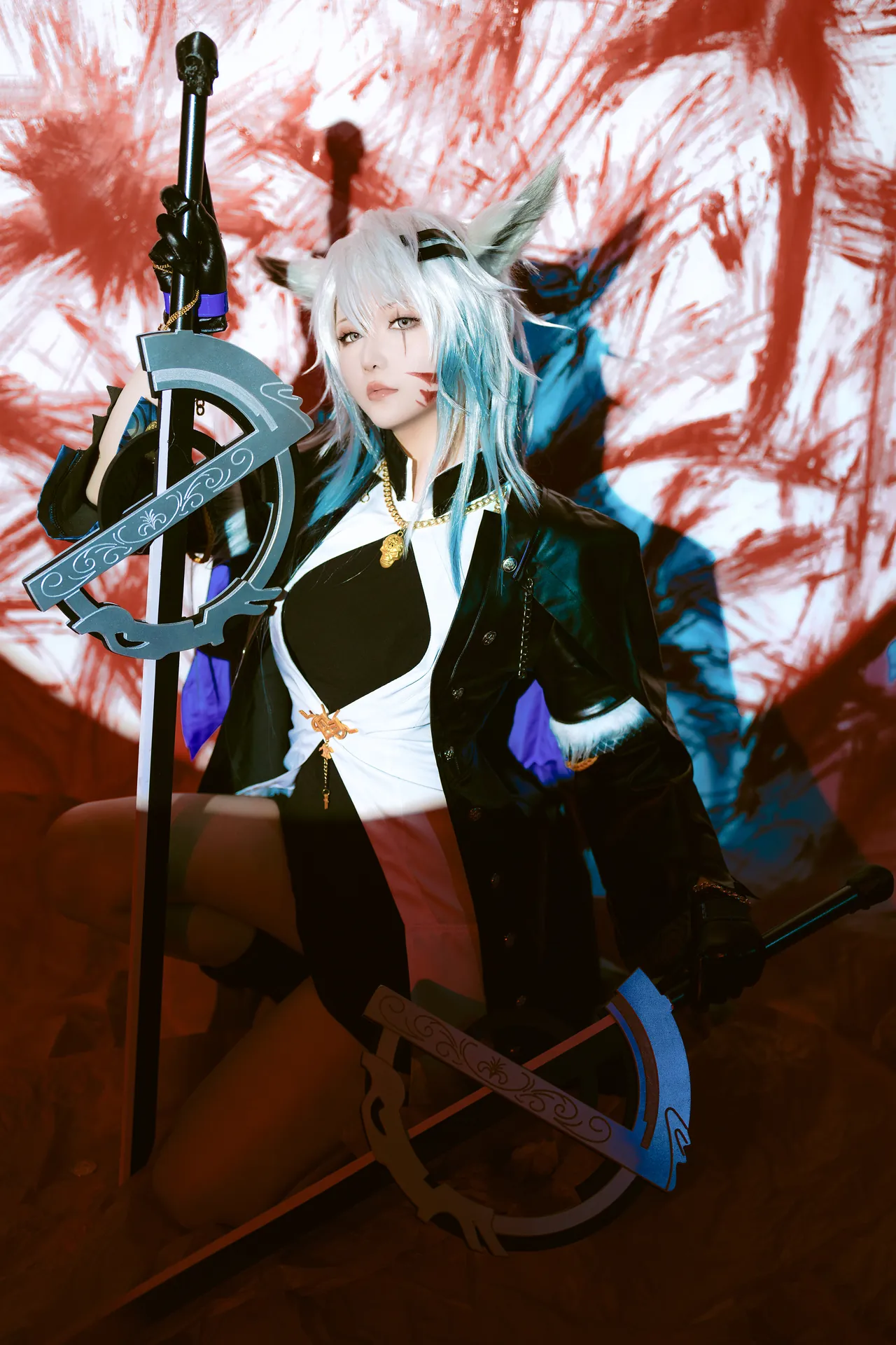 [星之迟迟] [349P - 2476.72MB] Cosplay - 明日方舟 心跳合集 - 图片 289