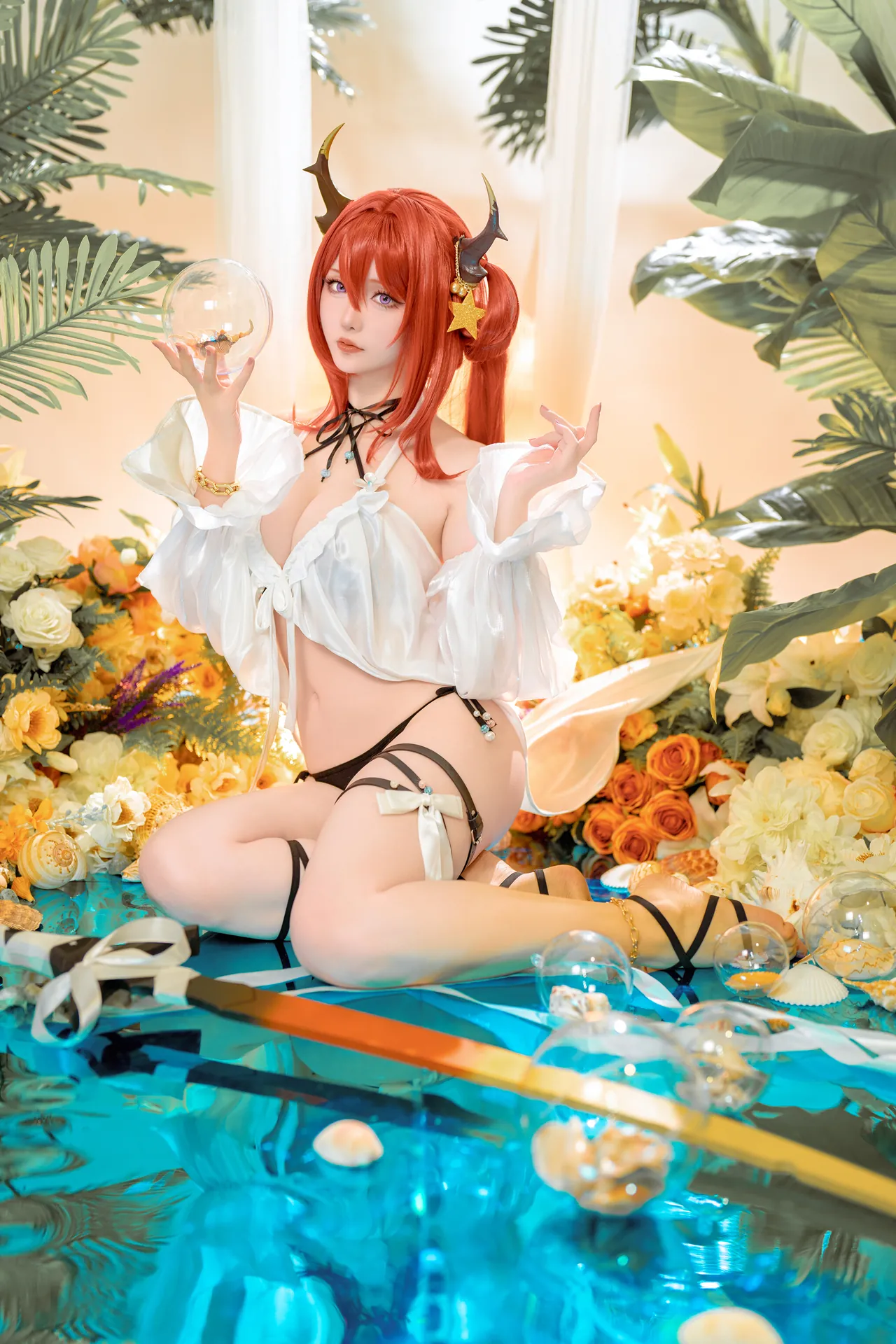 [星之迟迟] [349P - 2476.72MB] Cosplay - 明日方舟 心跳合集 - 图片 145