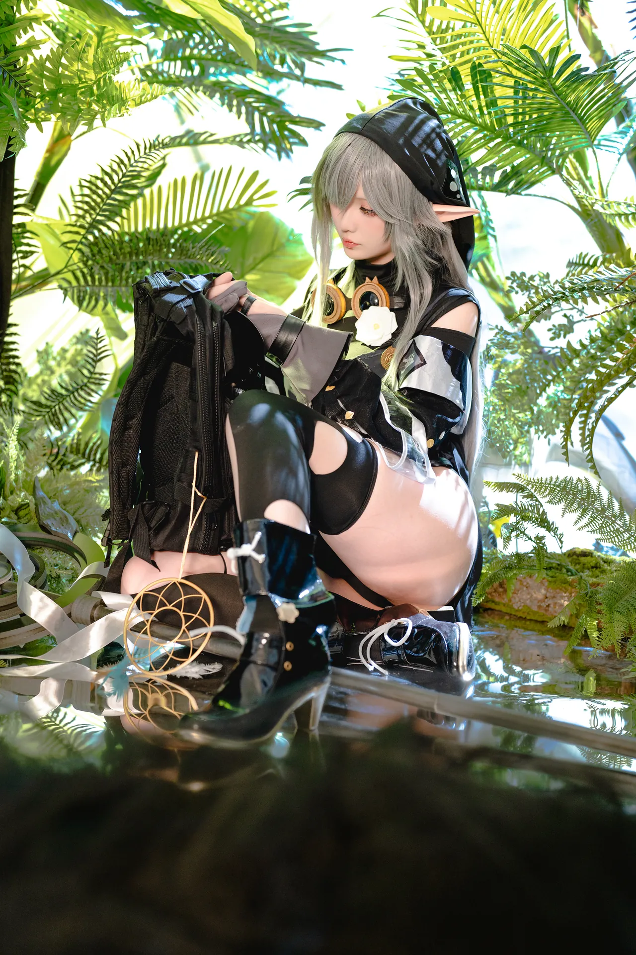 [星之迟迟] [349P - 2476.72MB] Cosplay - 明日方舟 心跳合集 - 图片 177