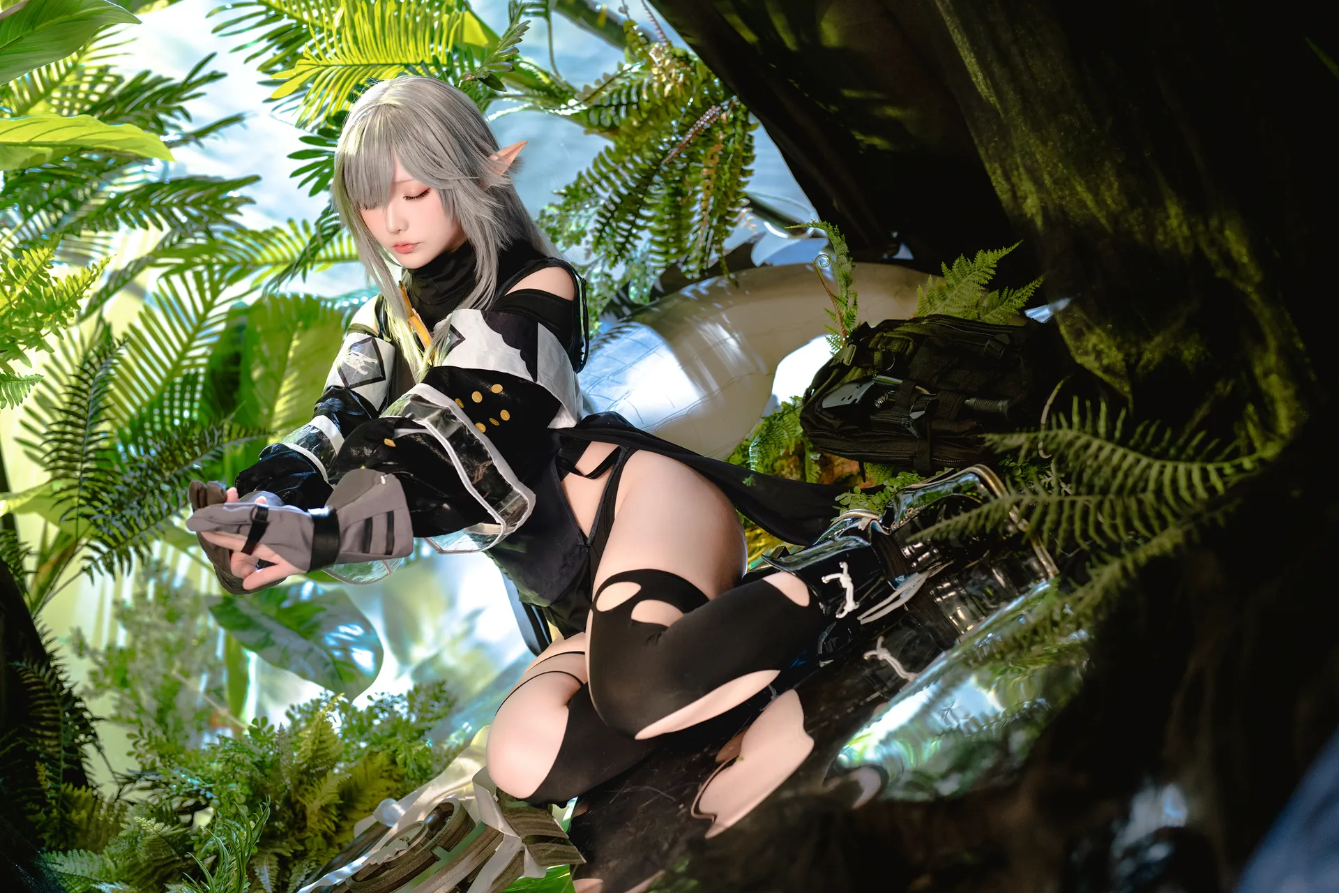 [星之迟迟] [349P - 2476.72MB] Cosplay - 明日方舟 心跳合集 - 图片 194