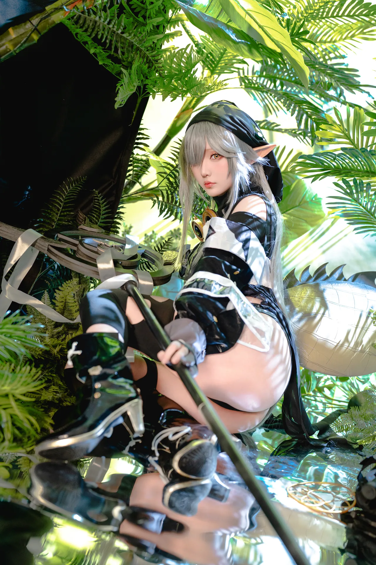 [星之迟迟] [349P - 2476.72MB] Cosplay - 明日方舟 心跳合集 - 图片 174