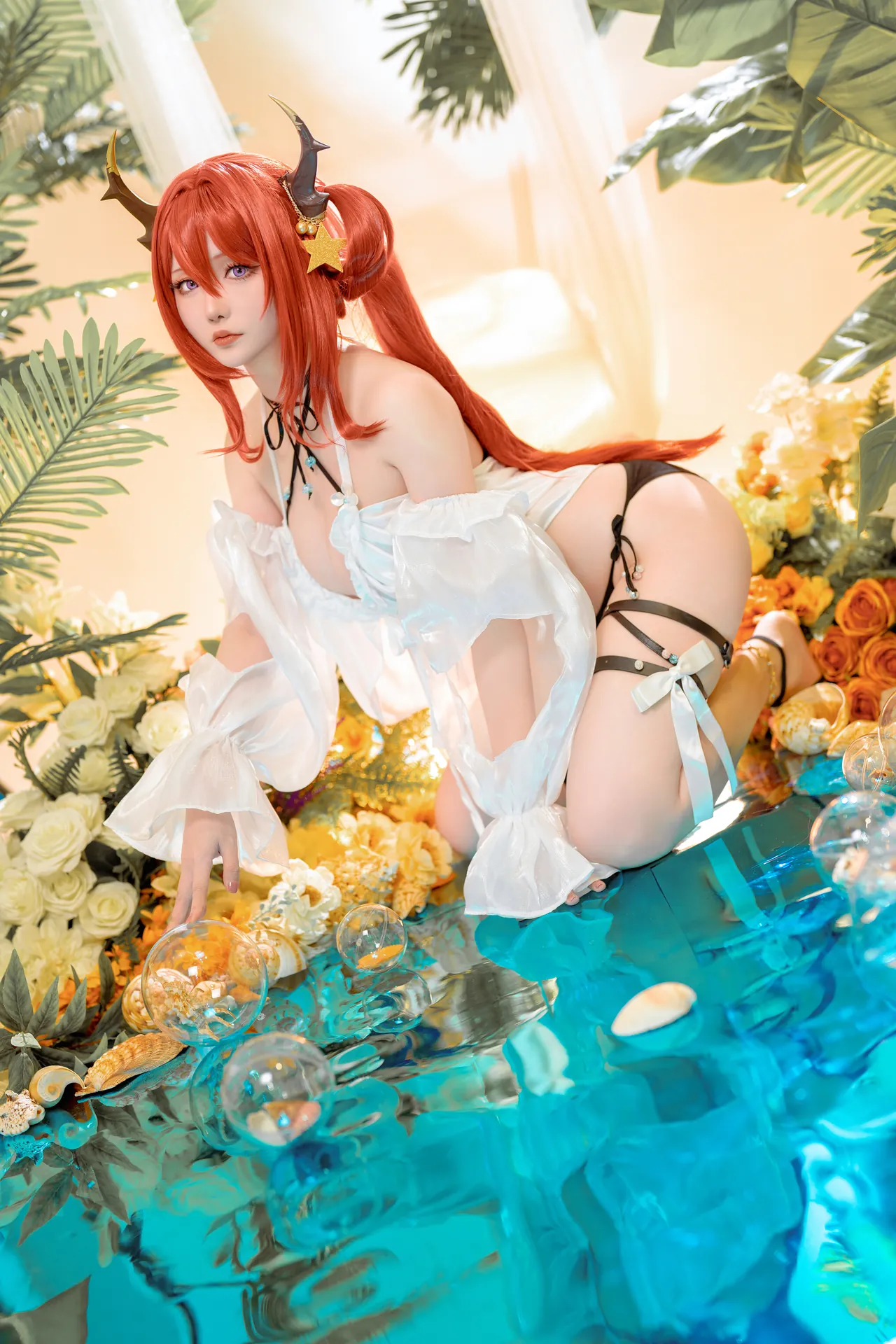 [星之迟迟] [349P - 2476.72MB] Cosplay - 明日方舟 心跳合集 - 图片 161
