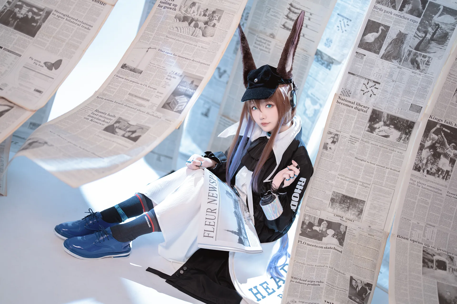 [星之迟迟] [349P - 2476.72MB] Cosplay - 明日方舟 心跳合集 - 图片 299