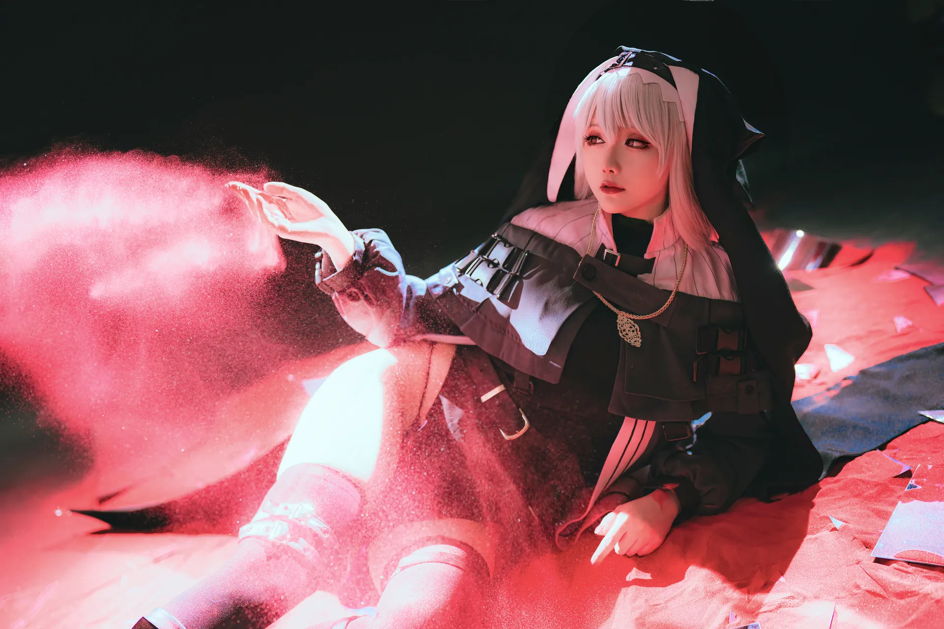 [星之迟迟] [349P - 2476.72MB] Cosplay - 明日方舟 心跳合集 - 图片 85