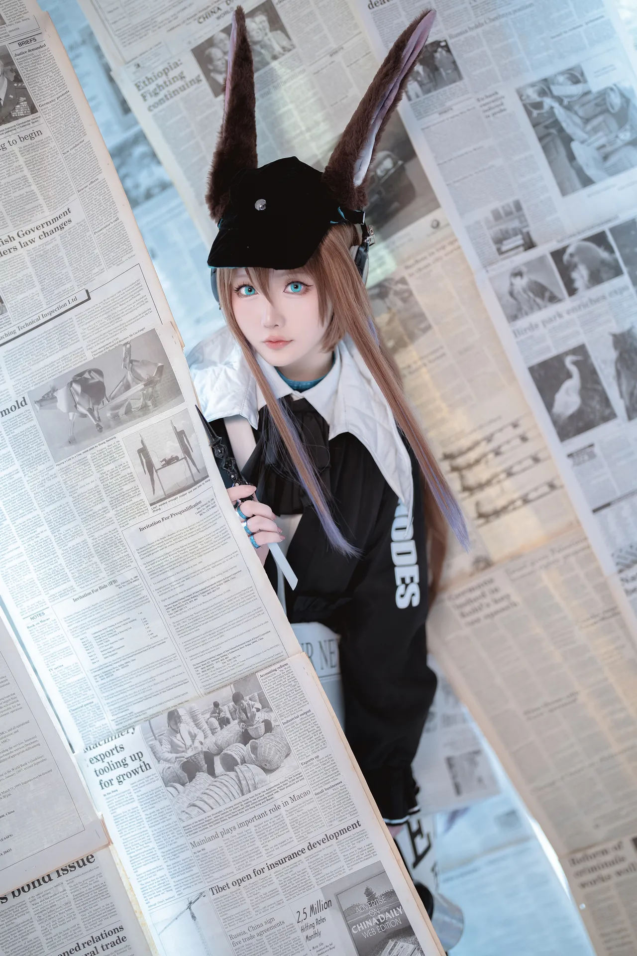 [星之迟迟] [349P - 2476.72MB] Cosplay - 明日方舟 心跳合集 - 图片 303