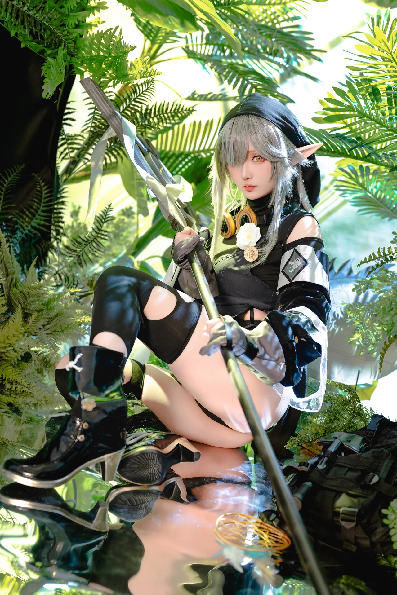 [星之迟迟] [349P - 2476.72MB] Cosplay - 明日方舟 心跳合集 - 图片 175
