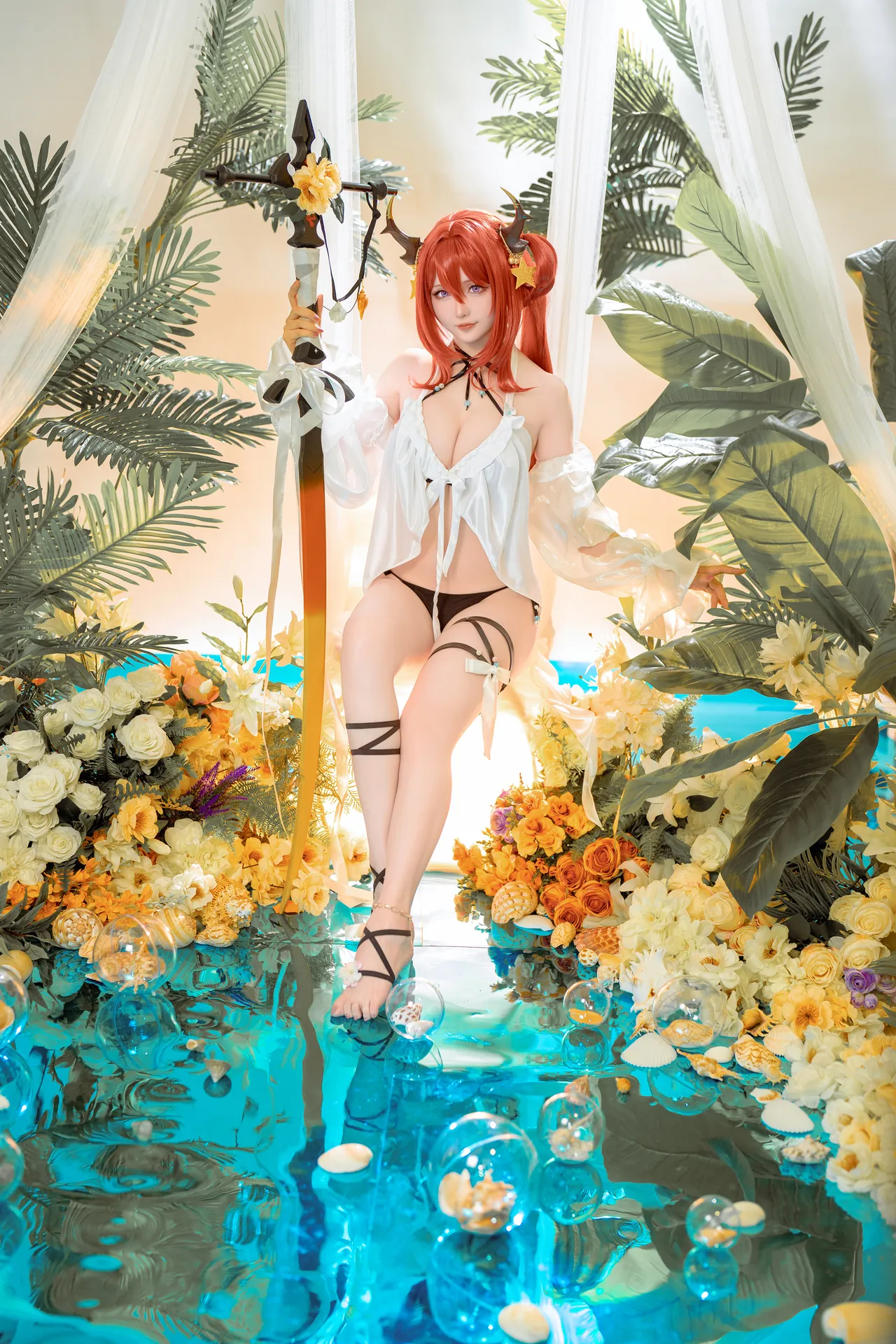 [星之迟迟] [349P - 2476.72MB] Cosplay - 明日方舟 心跳合集 - 图片 139
