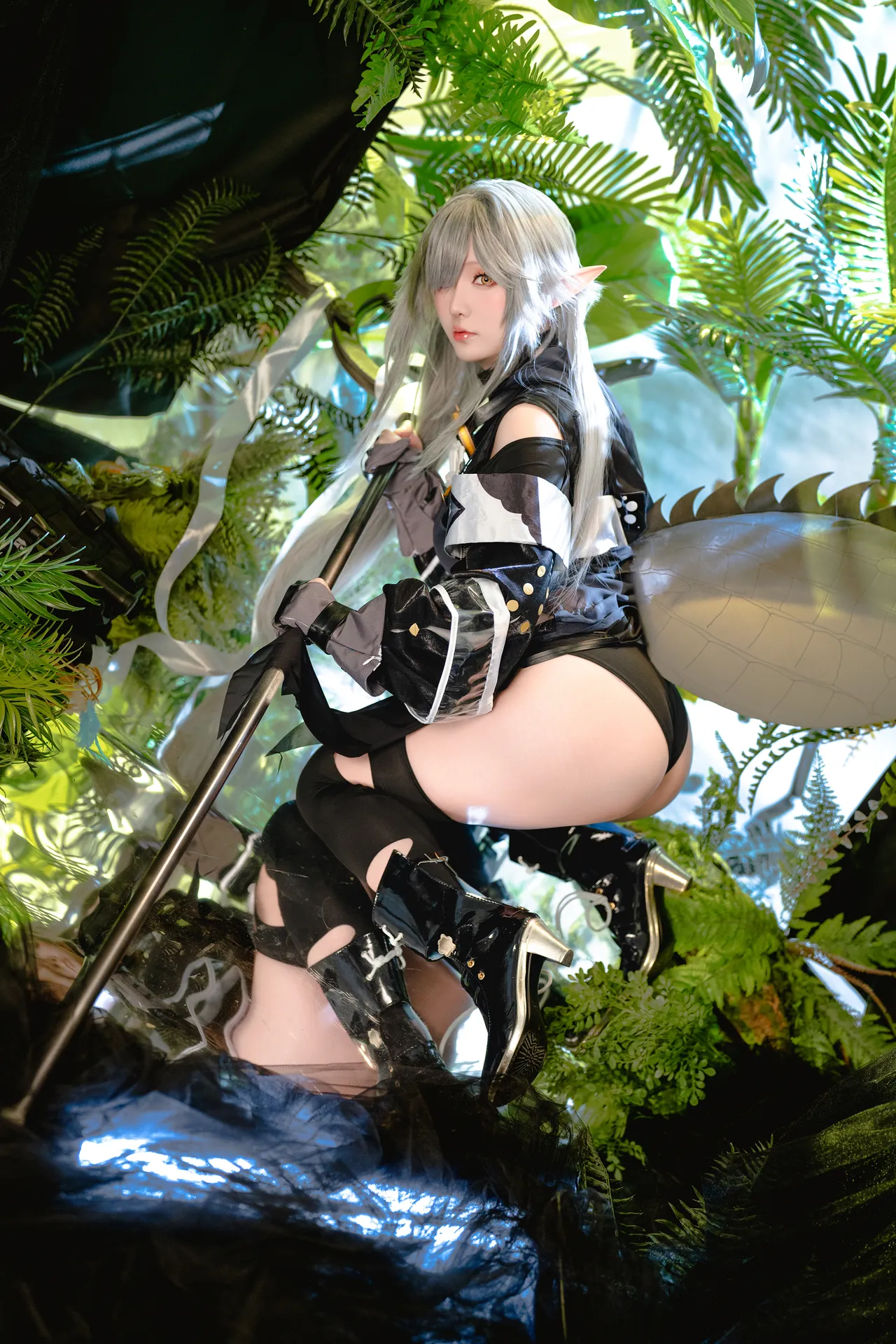 [星之迟迟] [349P - 2476.72MB] Cosplay - 明日方舟 心跳合集 - 图片 180