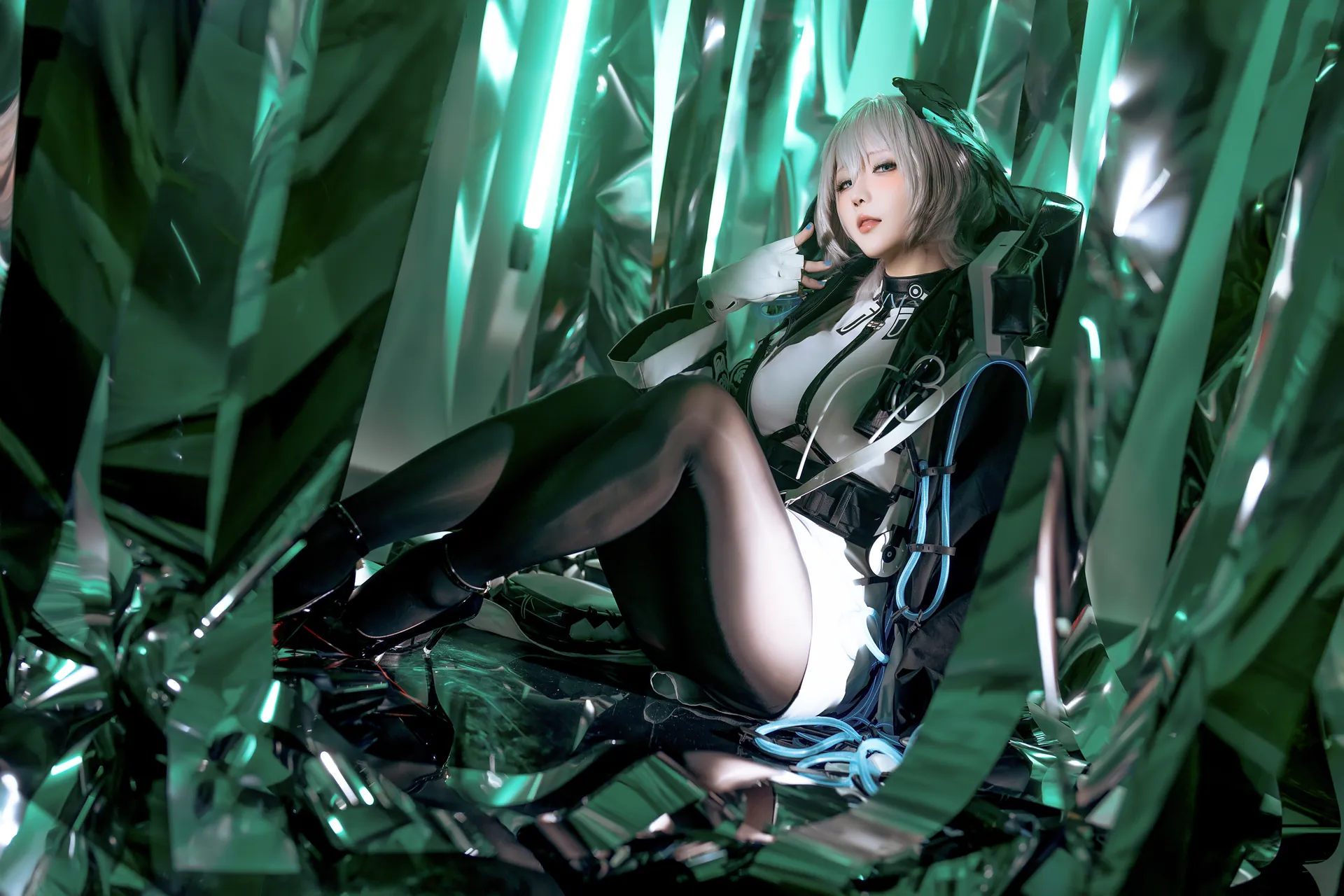 [星之迟迟] [349P - 2476.72MB] Cosplay - 明日方舟 心跳合集 - 图片 265