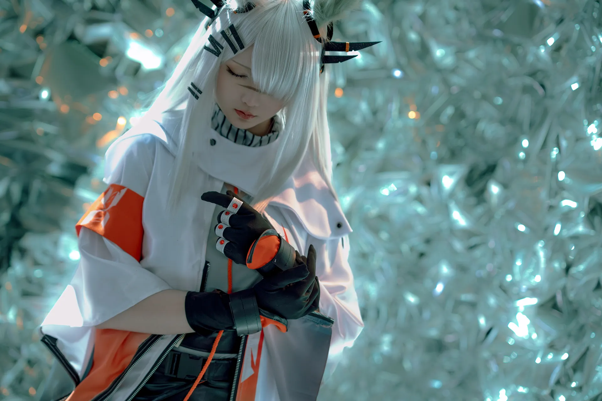 [星之迟迟] [349P - 2476.72MB] Cosplay - 明日方舟 心跳合集 - 图片 128