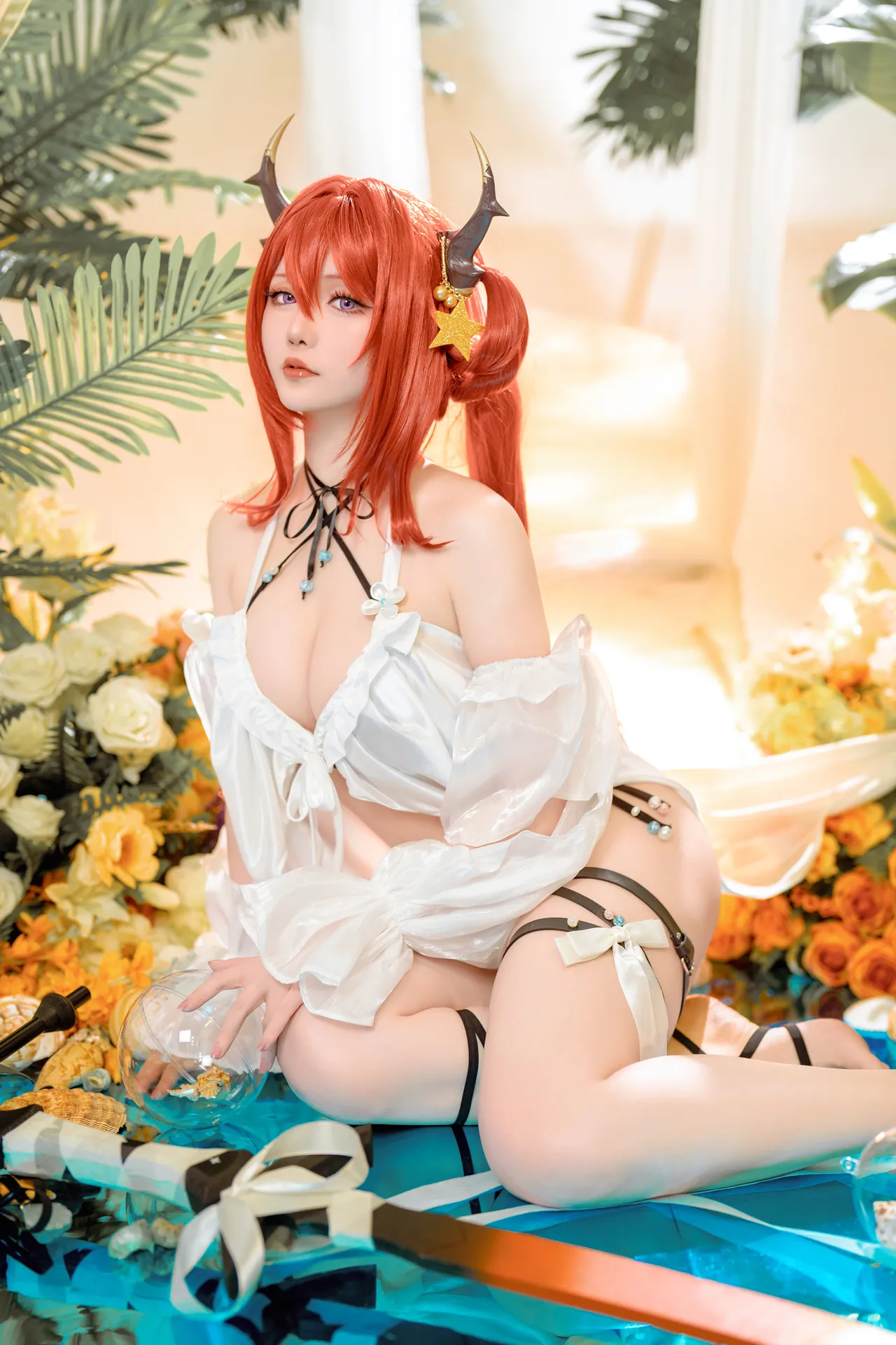 [星之迟迟] [349P - 2476.72MB] Cosplay - 明日方舟 心跳合集 - 图片 146