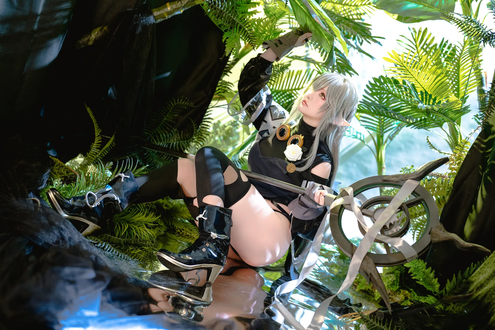 [星之迟迟] [349P - 2476.72MB] Cosplay - 明日方舟 心跳合集 - 图片 186