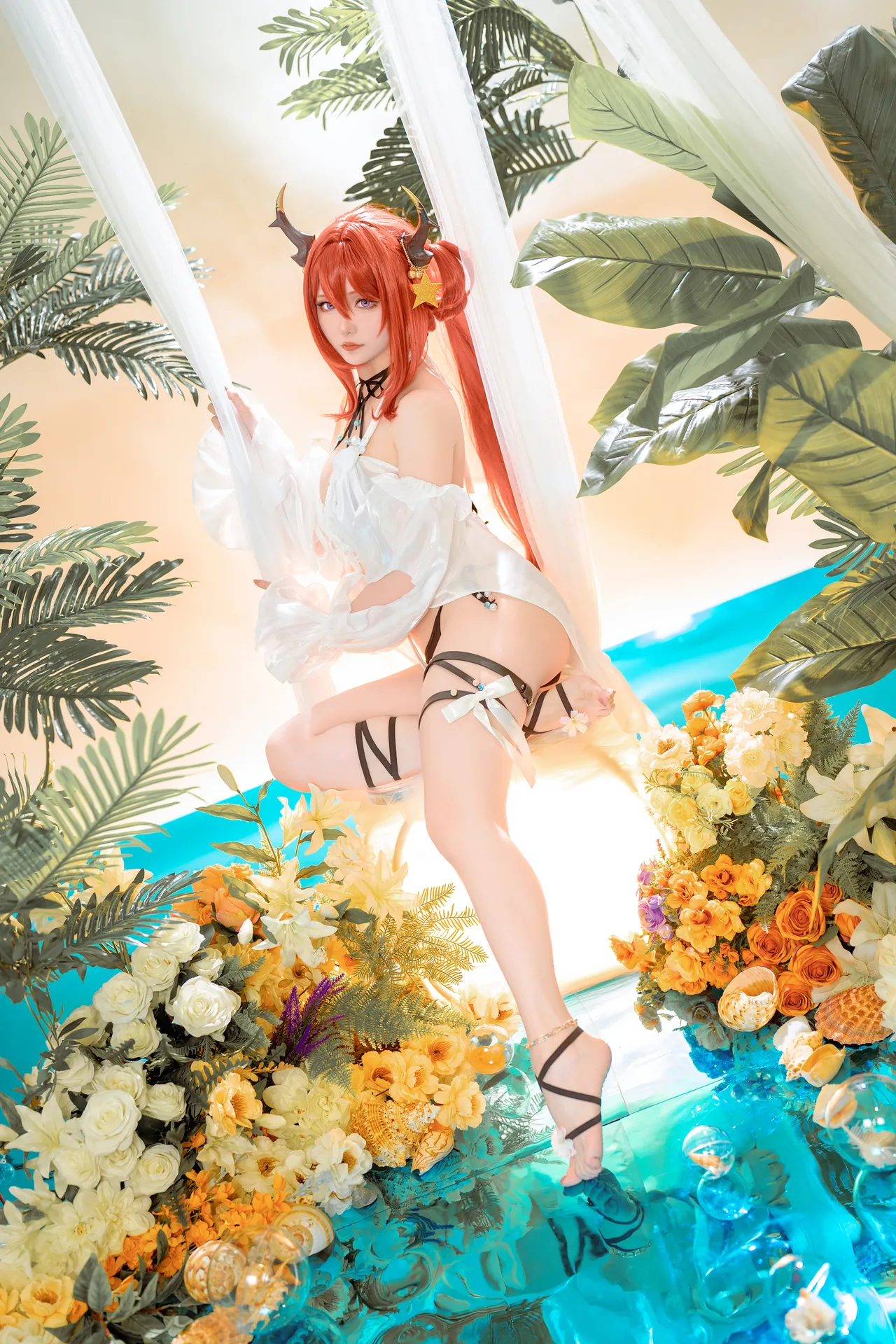 [星之迟迟] [349P - 2476.72MB] Cosplay - 明日方舟 心跳合集 - 图片 155