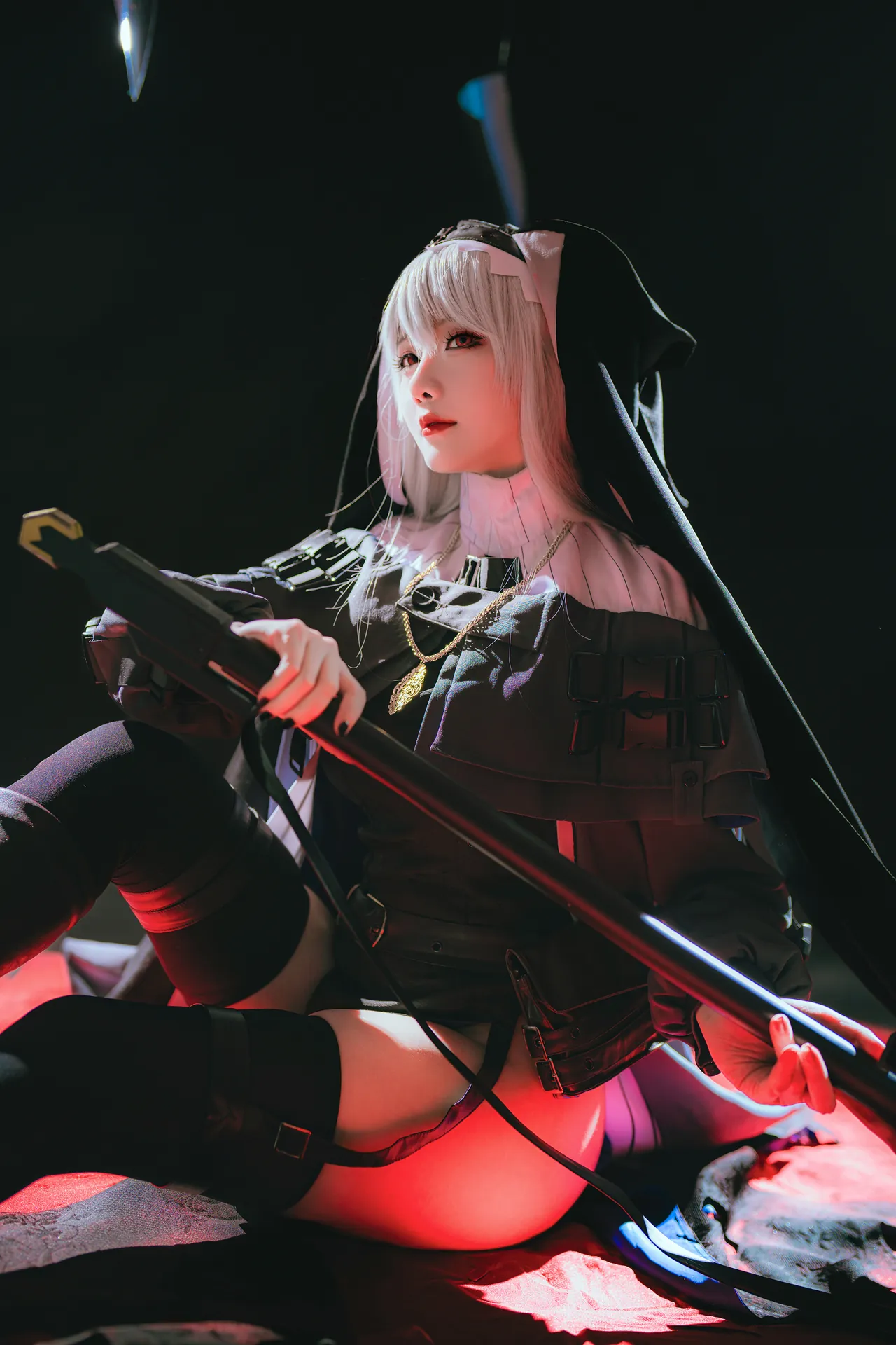 [星之迟迟] [349P - 2476.72MB] Cosplay - 明日方舟 心跳合集 - 图片 76
