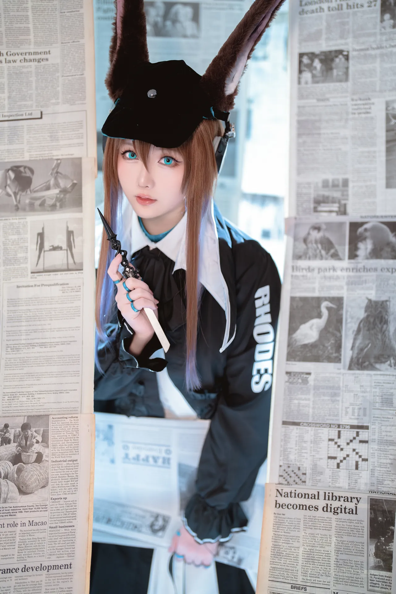 [星之迟迟] [349P - 2476.72MB] Cosplay - 明日方舟 心跳合集 - 图片 311