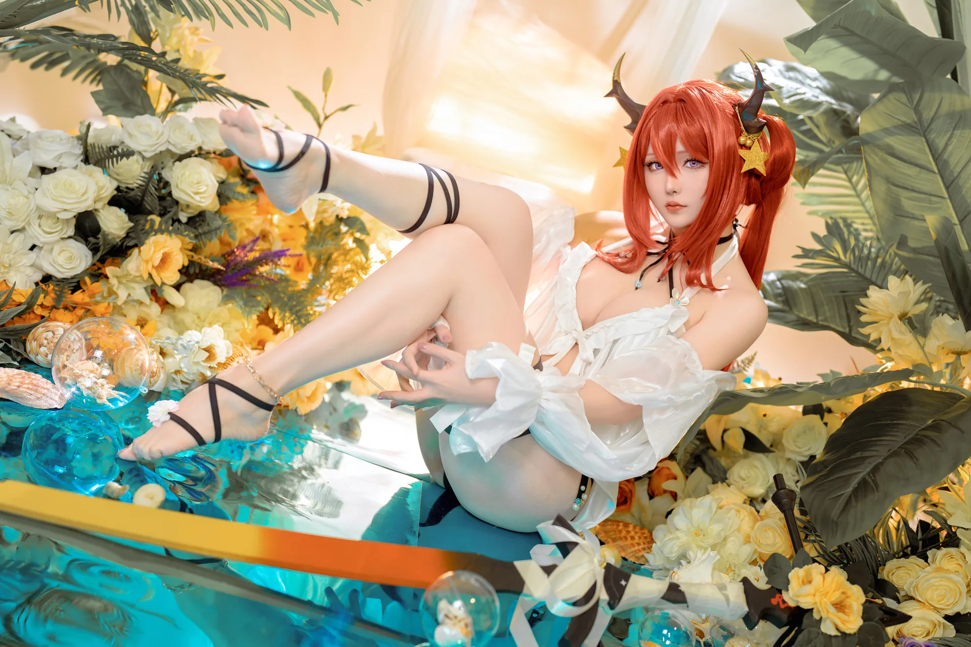 [星之迟迟] [349P - 2476.72MB] Cosplay - 明日方舟 心跳合集 - 图片 148