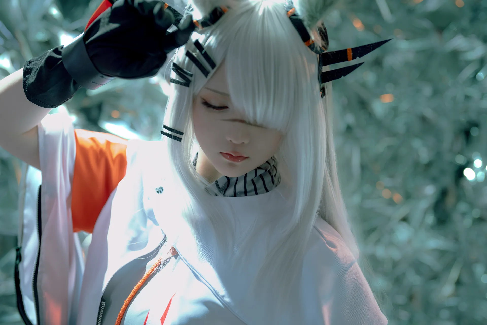 [星之迟迟] [349P - 2476.72MB] Cosplay - 明日方舟 心跳合集 - 图片 123