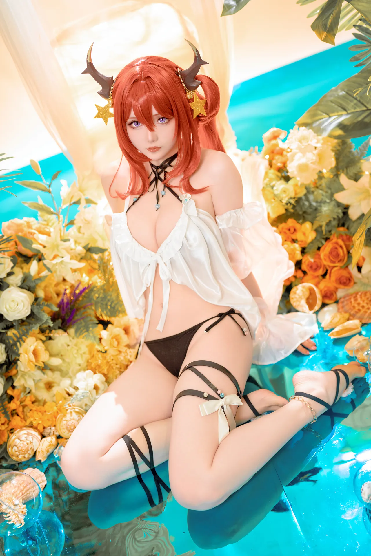 [星之迟迟] [349P - 2476.72MB] Cosplay - 明日方舟 心跳合集 - 图片 163