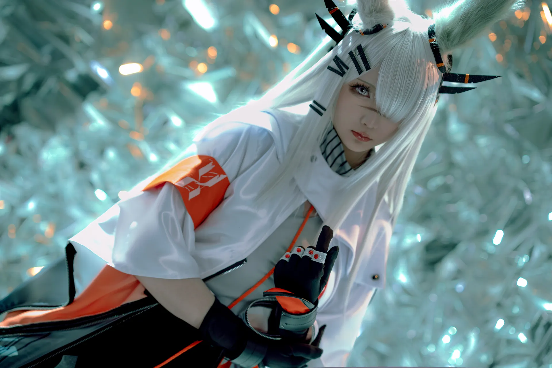 [星之迟迟] [349P - 2476.72MB] Cosplay - 明日方舟 心跳合集 - 图片 129