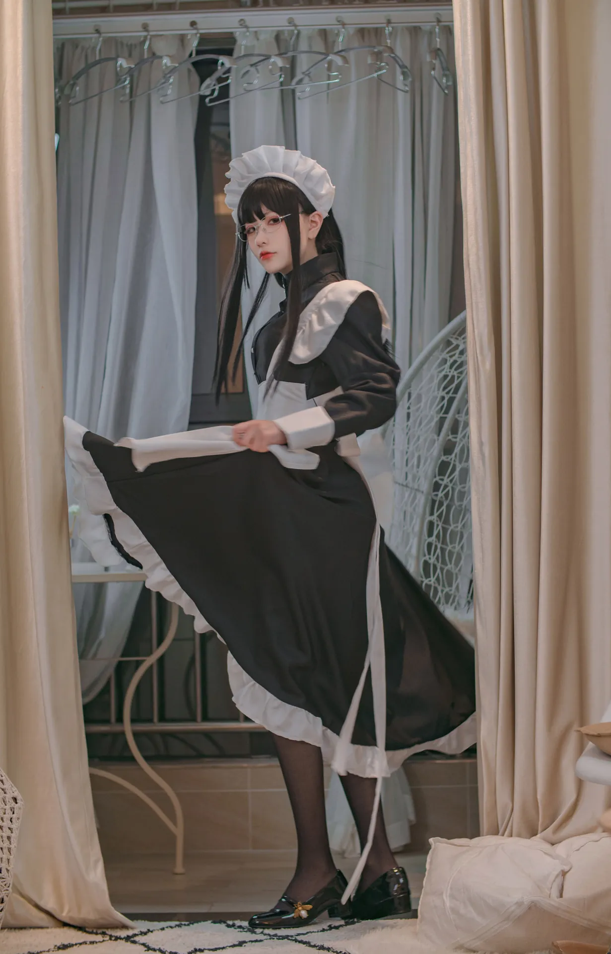 [起司块wii] [89P - 648.4MB] 写真 - 传统女仆嫌正装 - 图片 34