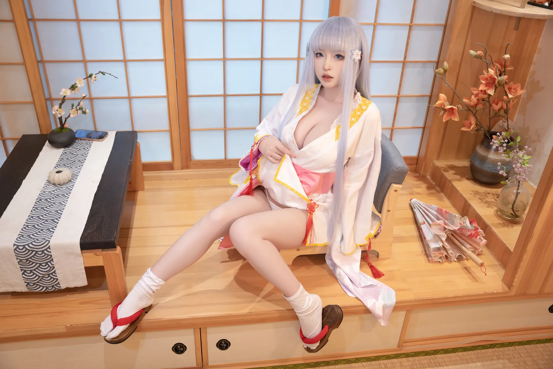 [清水由乃] [58P - 1406.84MB] 美少女万华镜 - 雪女  - 图片 18