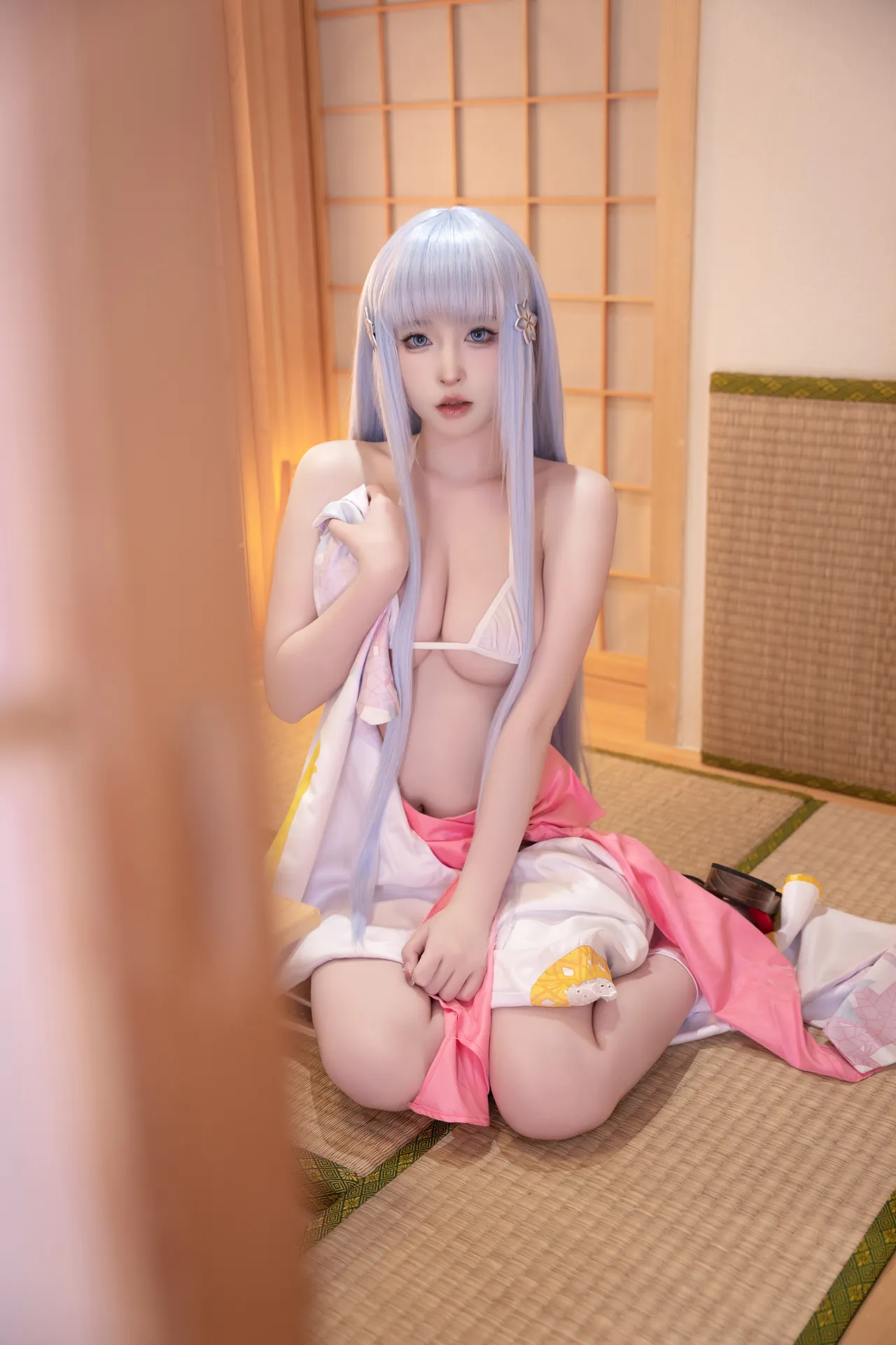 [清水由乃] [58P - 1406.84MB] 美少女万华镜 - 雪女  - 图片 28