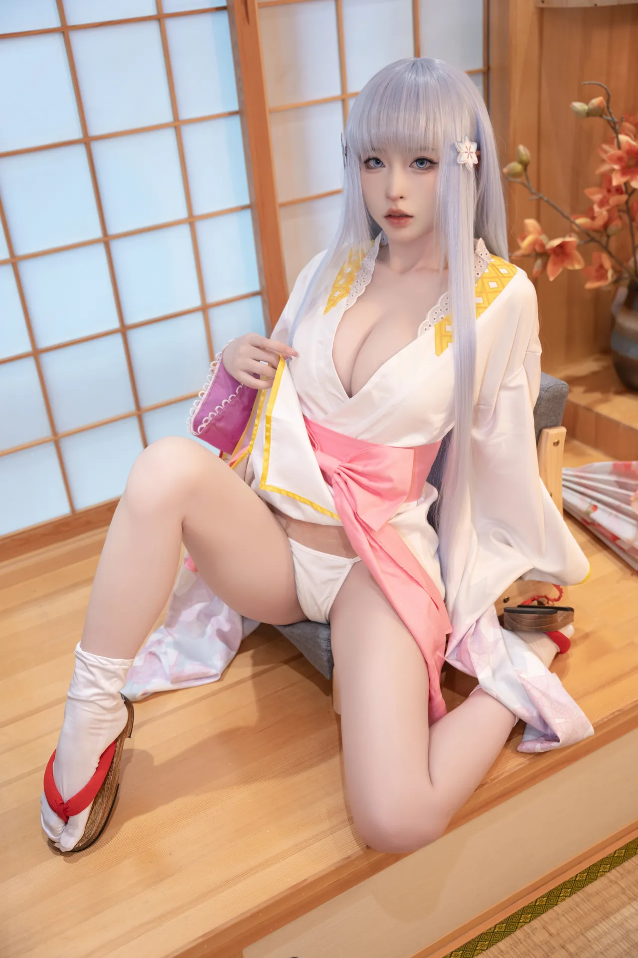 [清水由乃] [58P - 1406.84MB] 美少女万华镜 - 雪女  - 图片 15