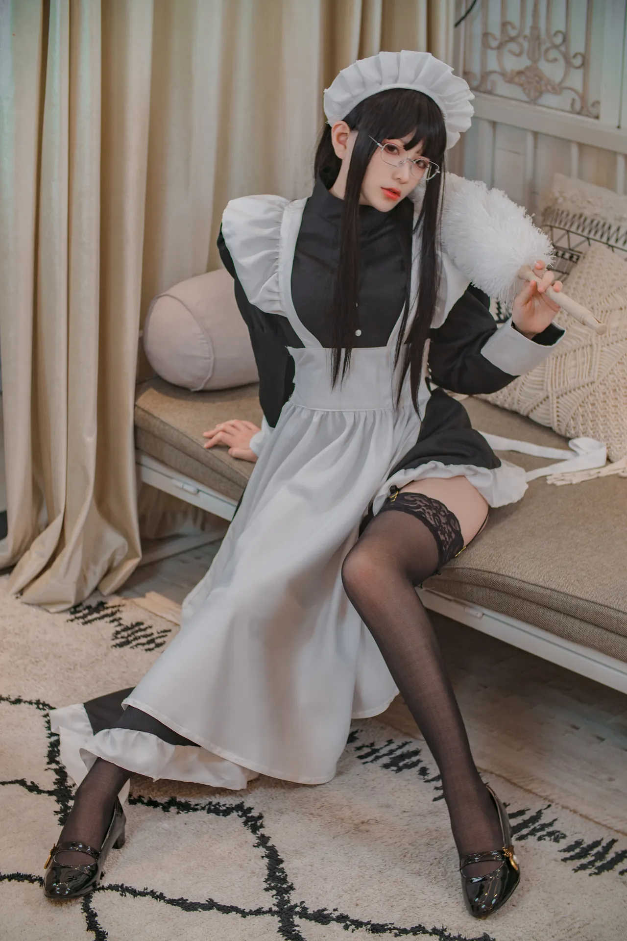 [起司块wii] [89P - 648.4MB] 写真 - 传统女仆嫌正装 - 图片 41
