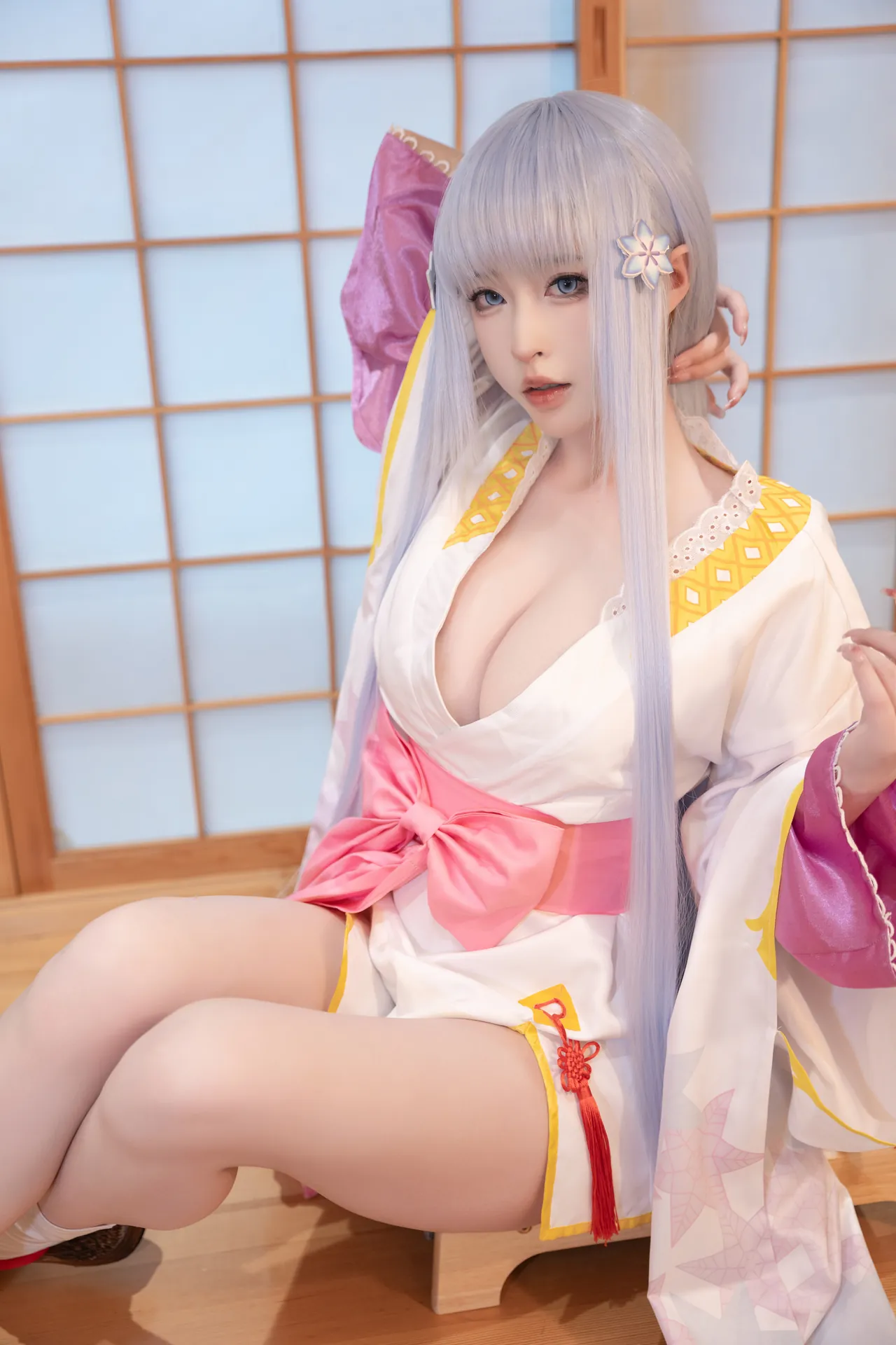 [清水由乃] [58P - 1406.84MB] 美少女万华镜 - 雪女  - 图片 23
