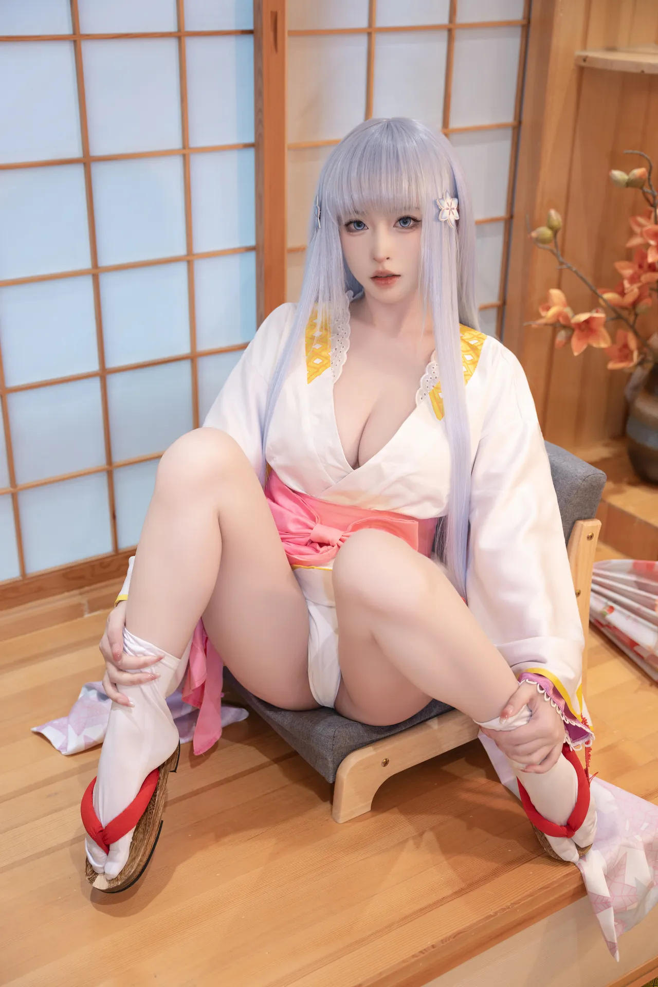 [清水由乃] [58P - 1406.84MB] 美少女万华镜 - 雪女  - 图片 24