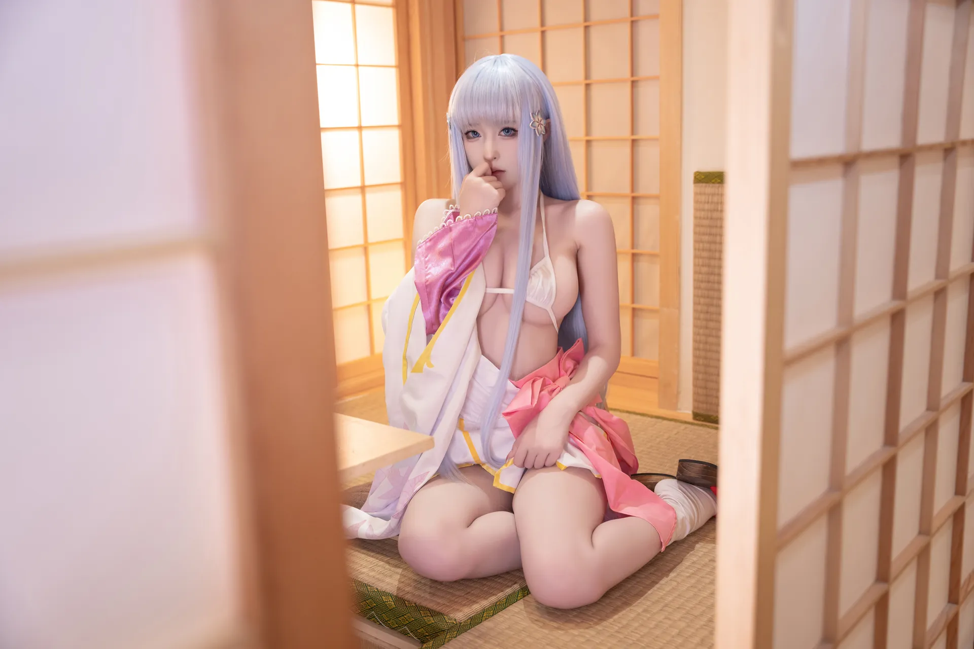 [清水由乃] [58P - 1406.84MB] 美少女万华镜 - 雪女  - 图片 34