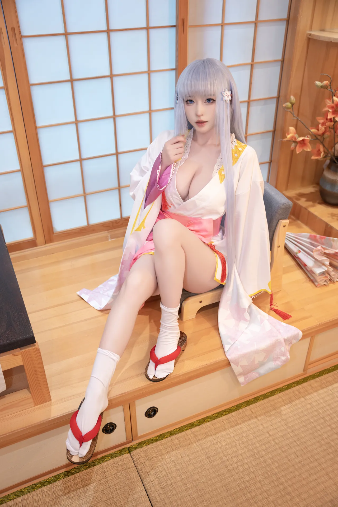 [清水由乃] [58P - 1406.84MB] 美少女万华镜 - 雪女  - 图片 16