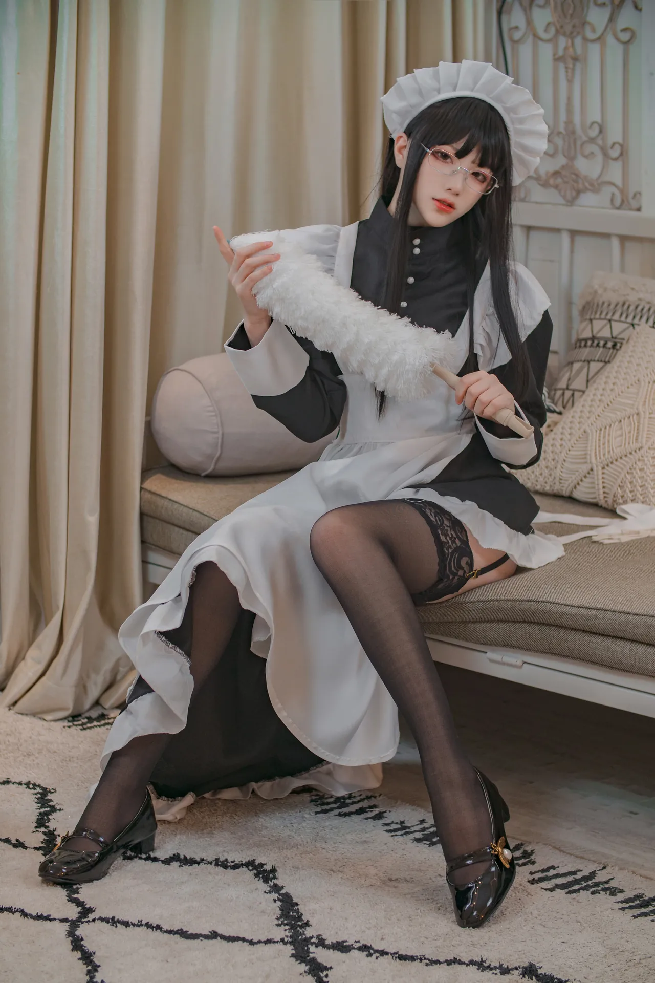 [起司块wii] [89P - 648.4MB] 写真 - 传统女仆嫌正装 - 图片 42