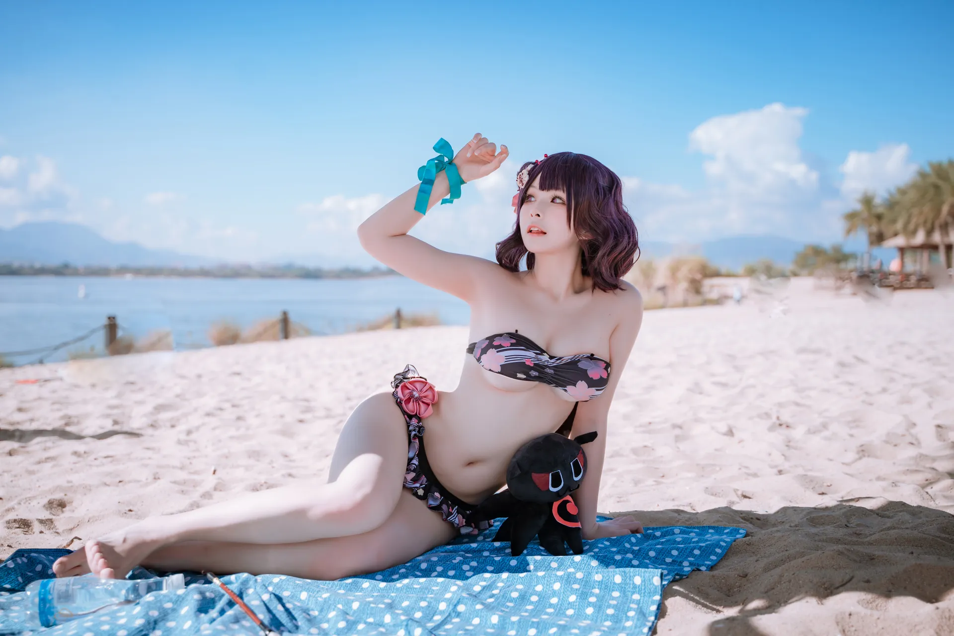 [百合欧皇子] [21P - 172.18MB] Cosplay - 沙滩-9