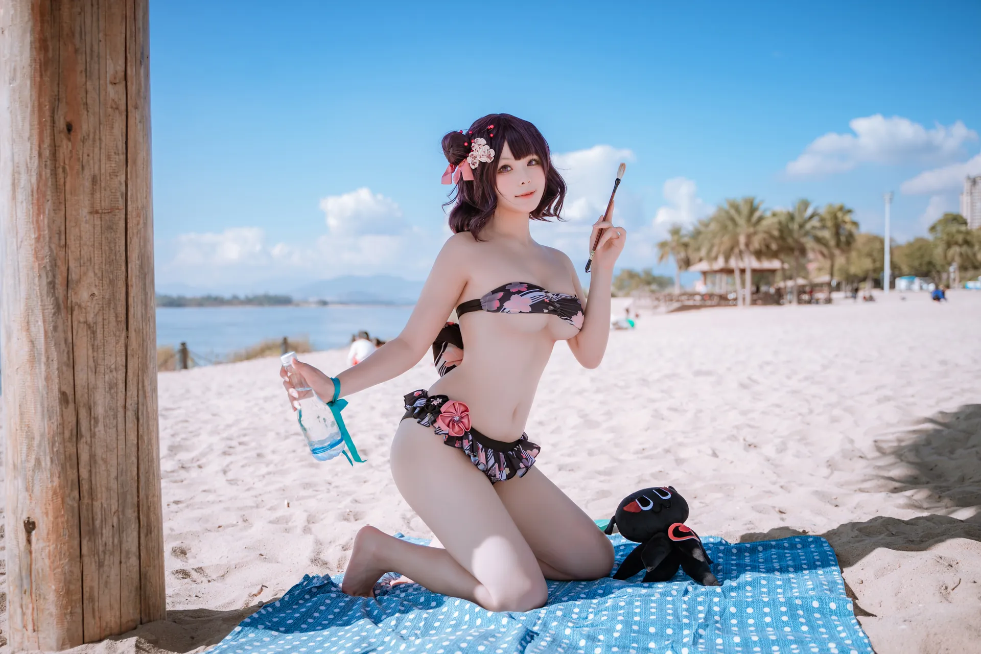 [百合欧皇子] [21P - 172.18MB] Cosplay - 沙滩-5