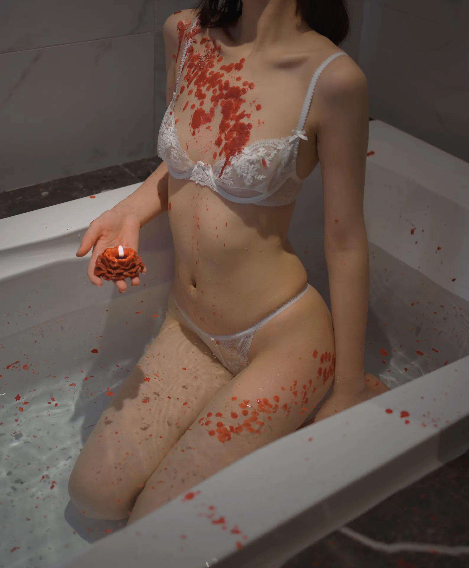 [禅院熏] [23P - 161.68MB] 写真 - 蜡烛-2