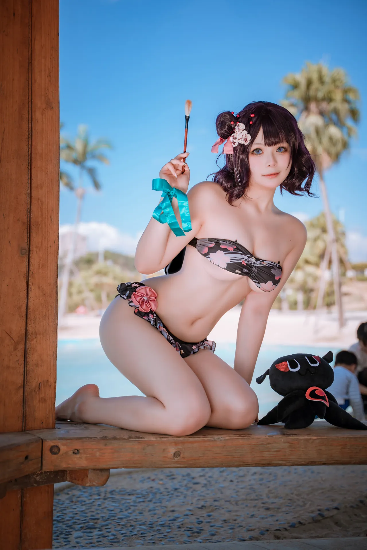 [百合欧皇子] [21P - 172.18MB] Cosplay - 沙滩-2