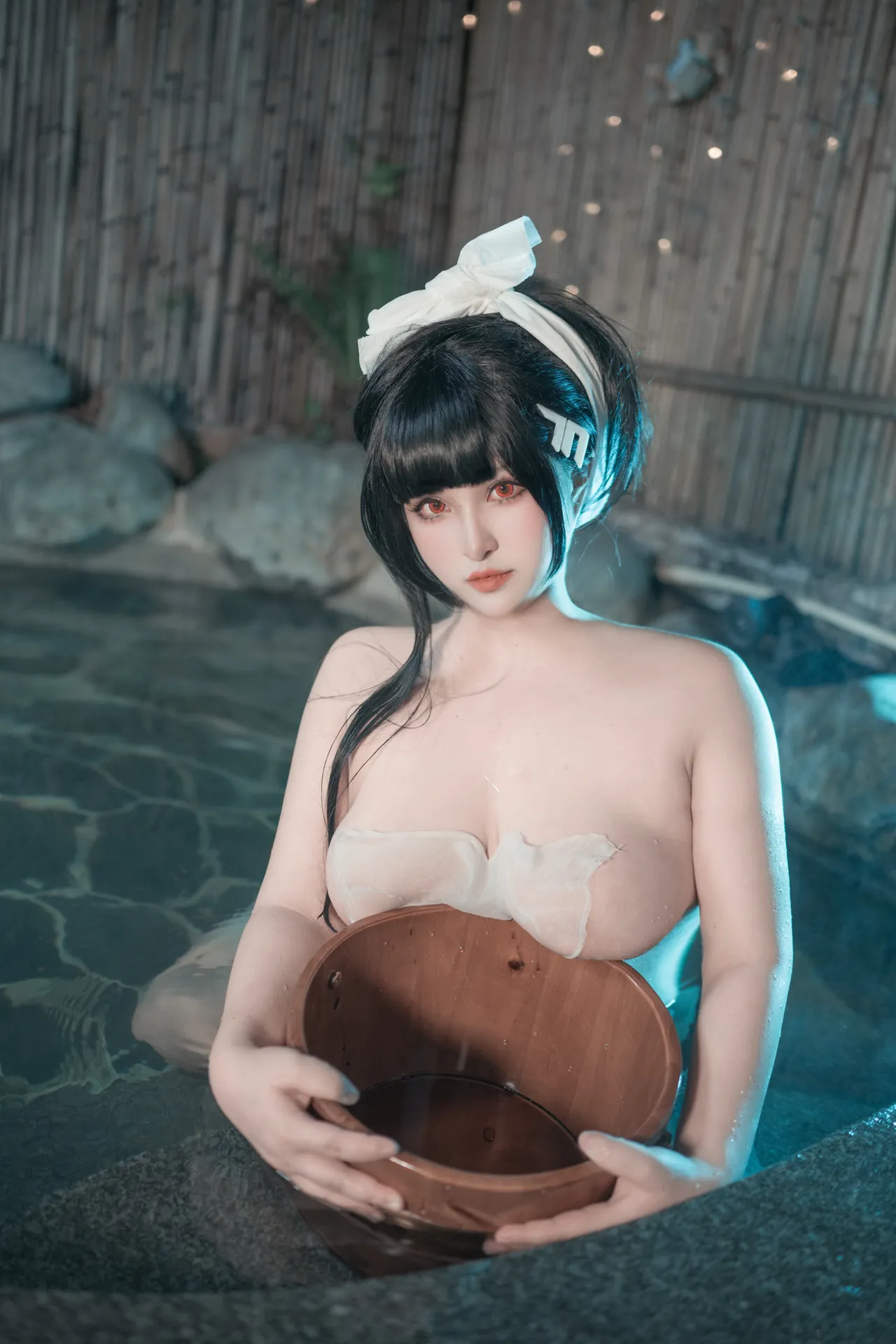 [夏鸽鸽不想起床] [46P+1V - 852.92MB] Cosplay - 温泉假日