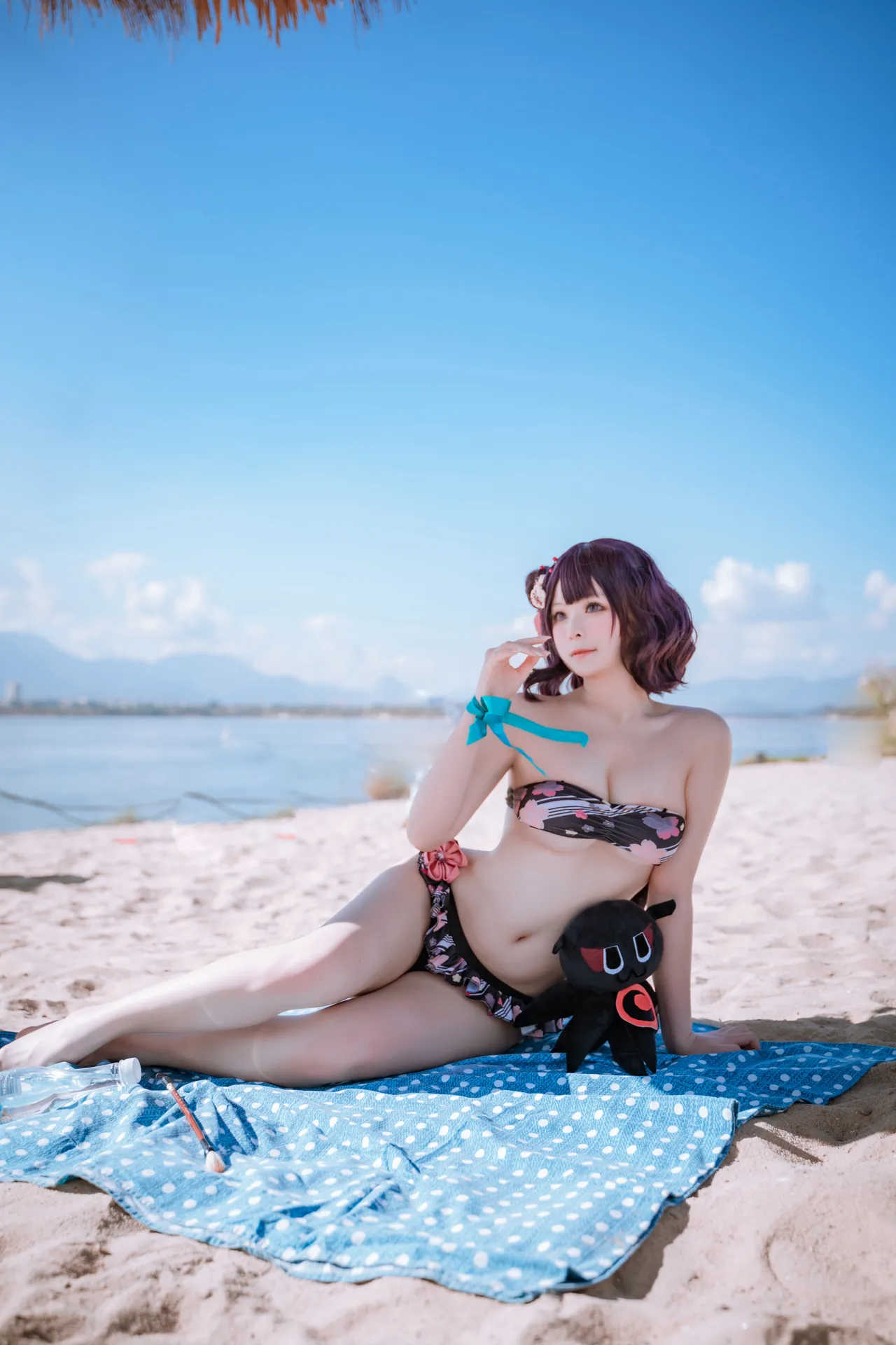 [百合欧皇子] [21P - 172.18MB] Cosplay - 沙滩-7