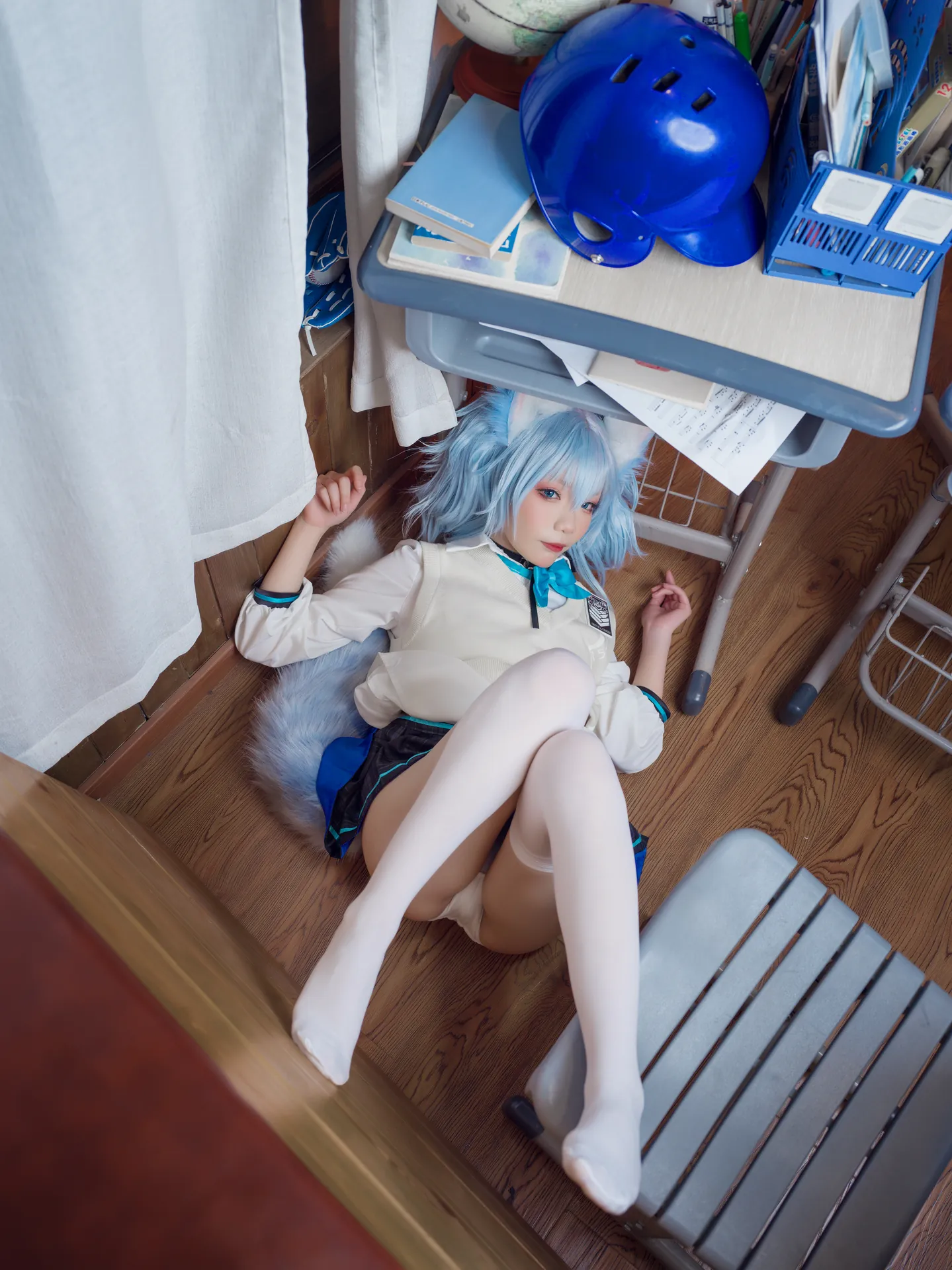 [铁打萌萌moi] [38P - 524.11MB] 少女前线 - PA-15 校服 - 图片 34