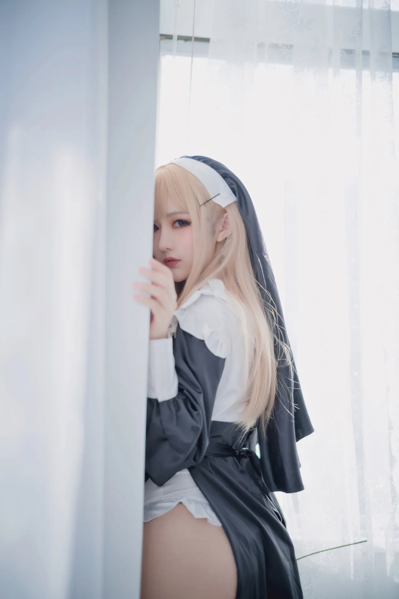 [Shika小鹿鹿] [16P - 136.3MB] 写真 - 修女为什么不好好穿衣服 - 图片 16