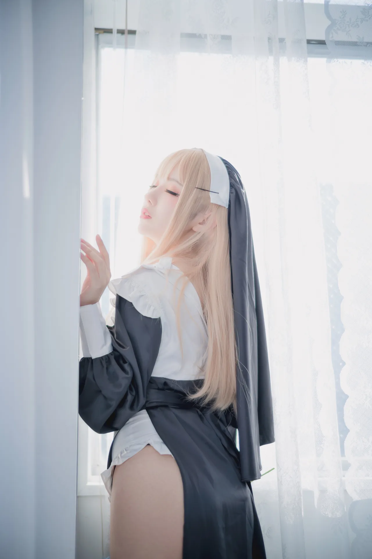 [Shika小鹿鹿] [16P - 136.3MB] 写真 - 修女为什么不好好穿衣服 - 图片 15