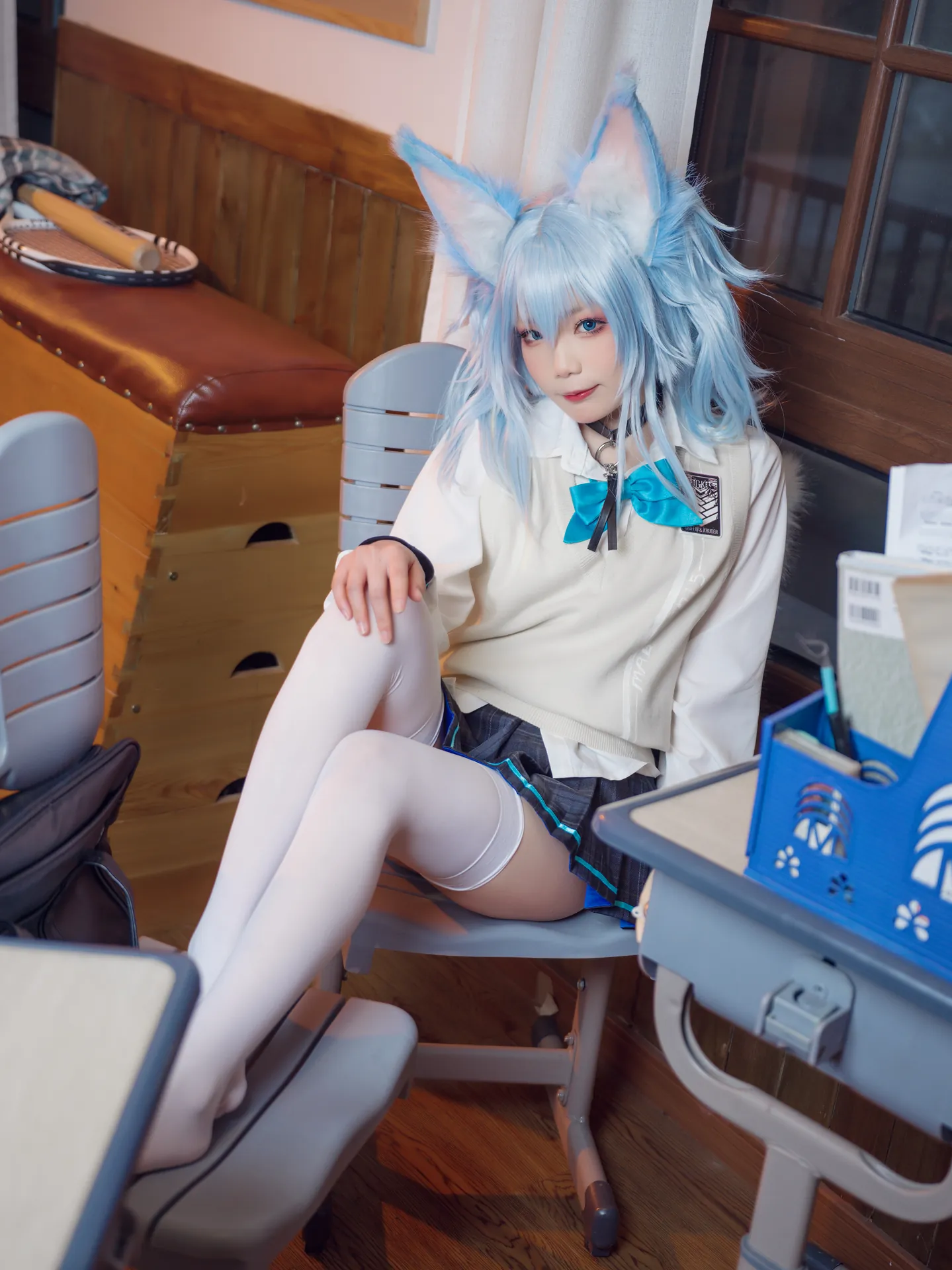 [铁打萌萌moi] [38P - 524.11MB] 少女前线 - PA-15 校服 - 图片 16