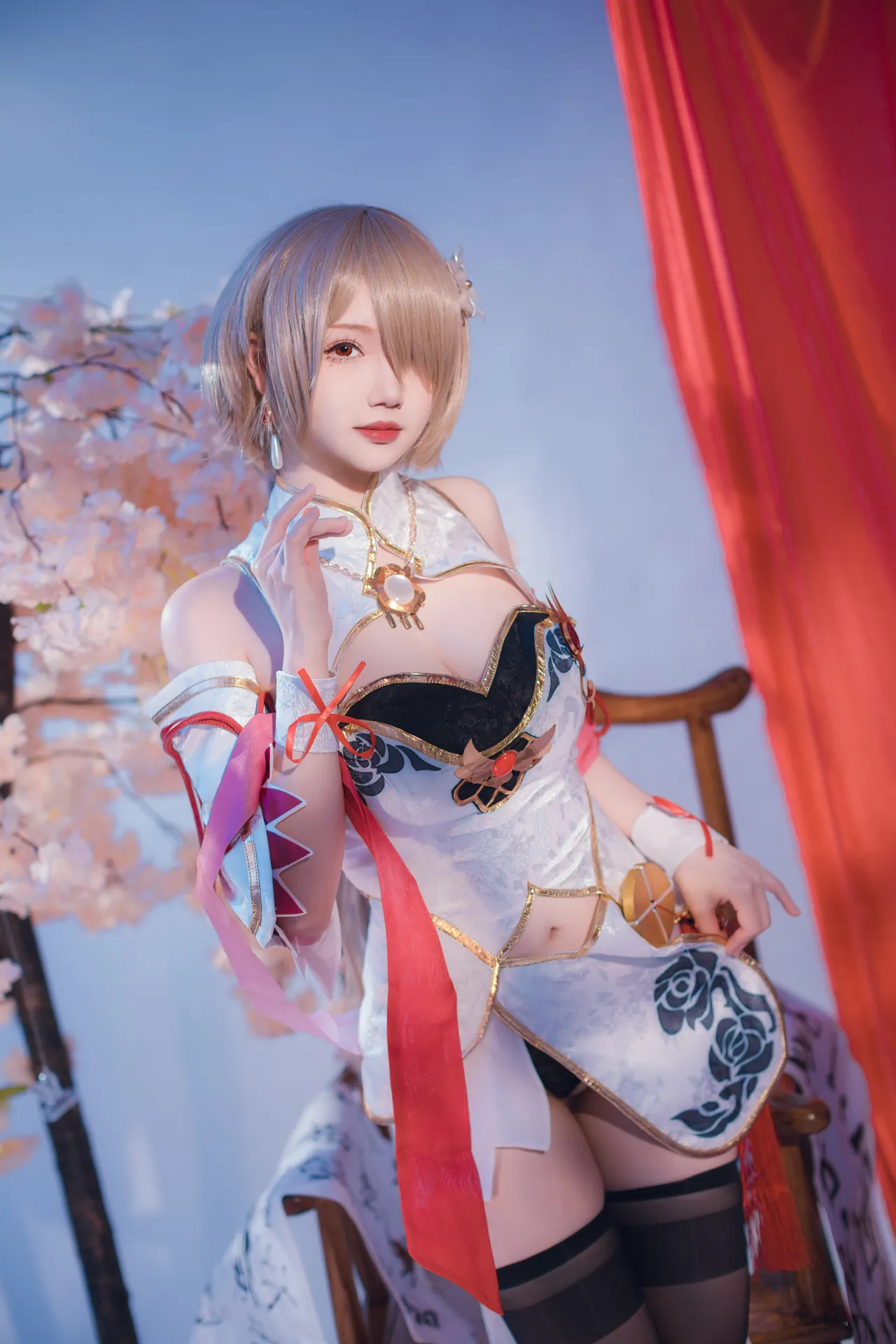 [雪晴Astra] [56P+5V - 390.85MB] 崩坏3 - 丽塔 浣溪沙旗袍 - 图片 19