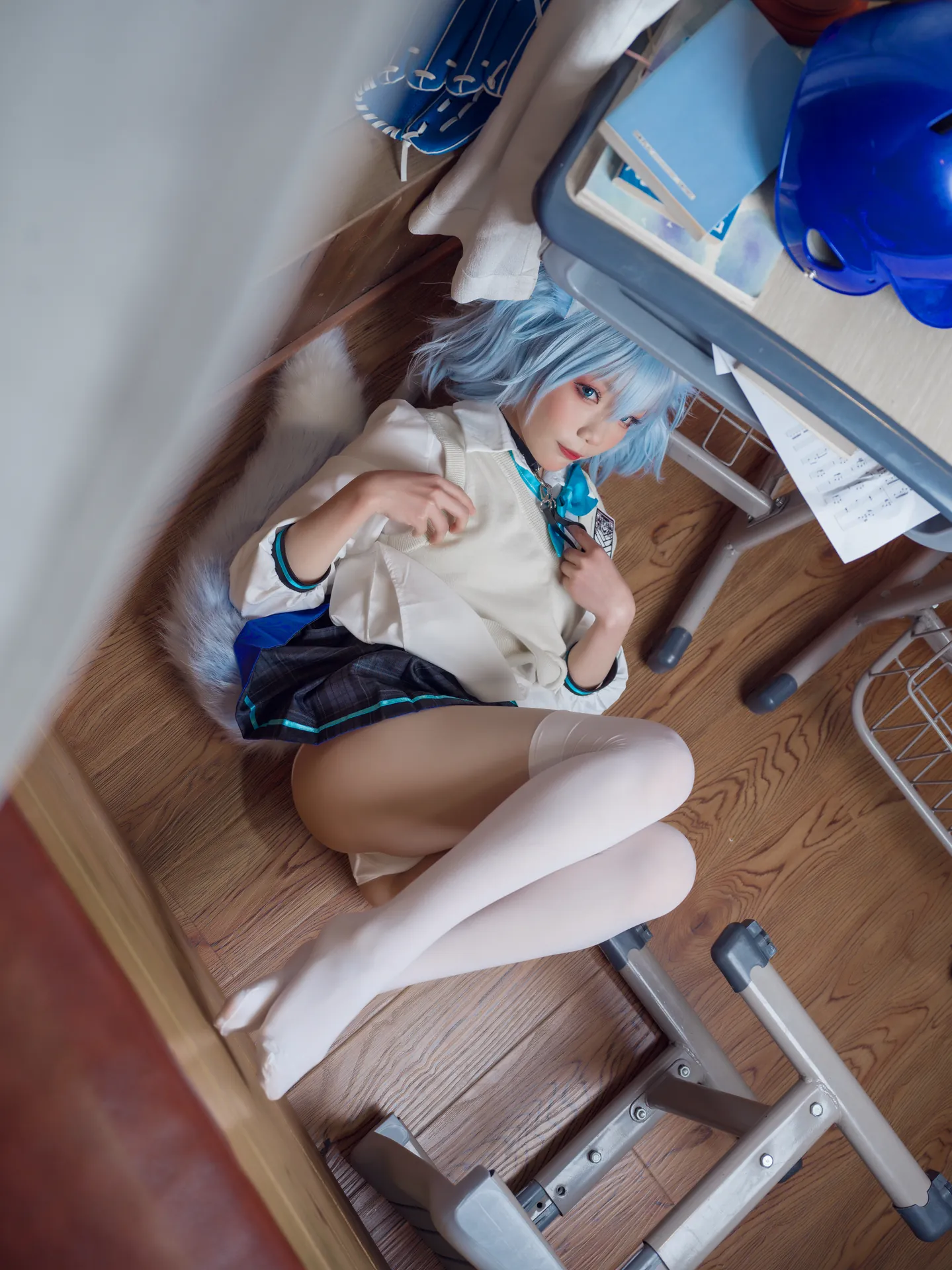 [铁打萌萌moi] [38P - 524.11MB] 少女前线 - PA-15 校服 - 图片 36